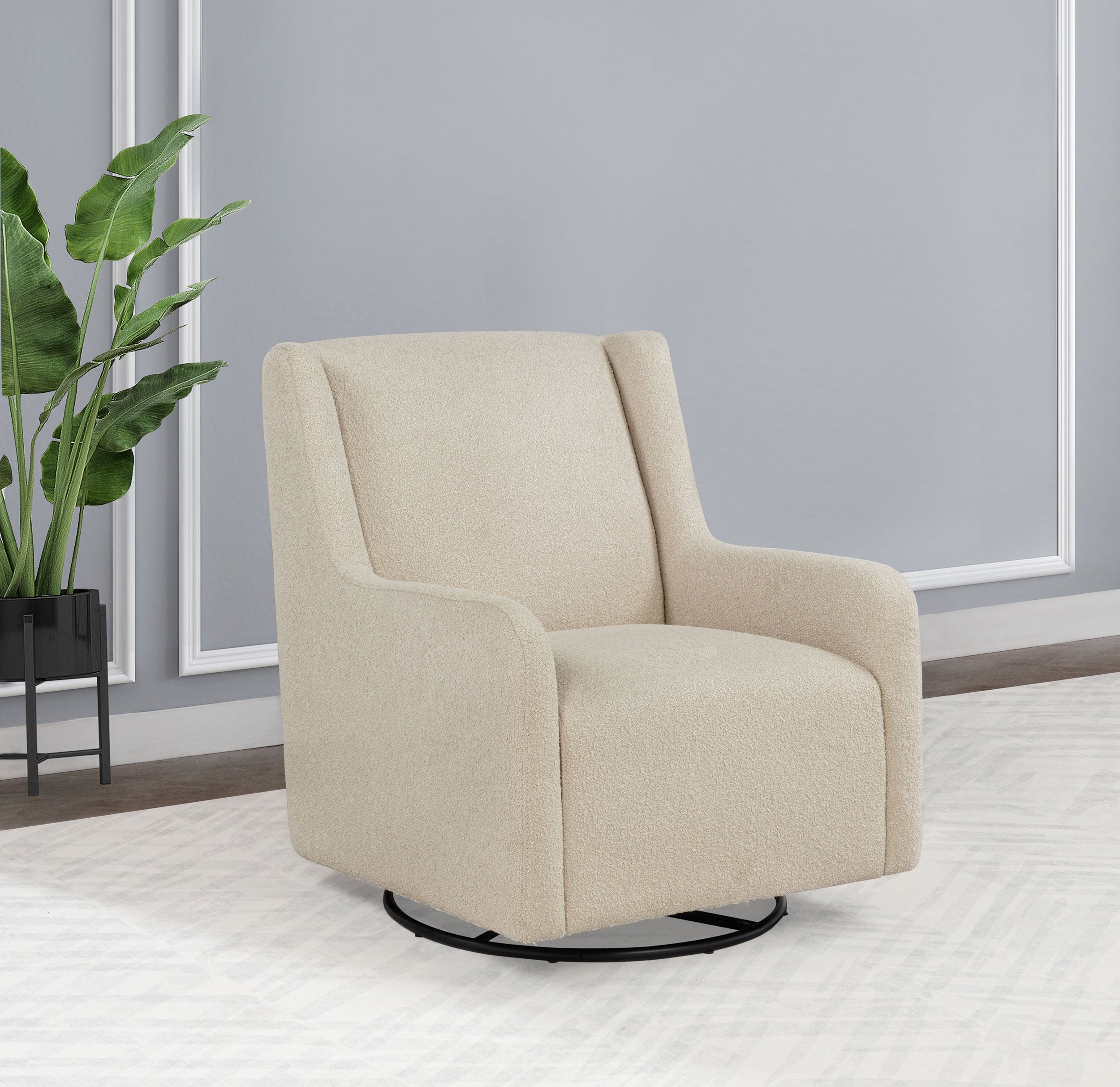 Serra Swivel Glider Chair - Ideal Furniture (Fresno,CA)