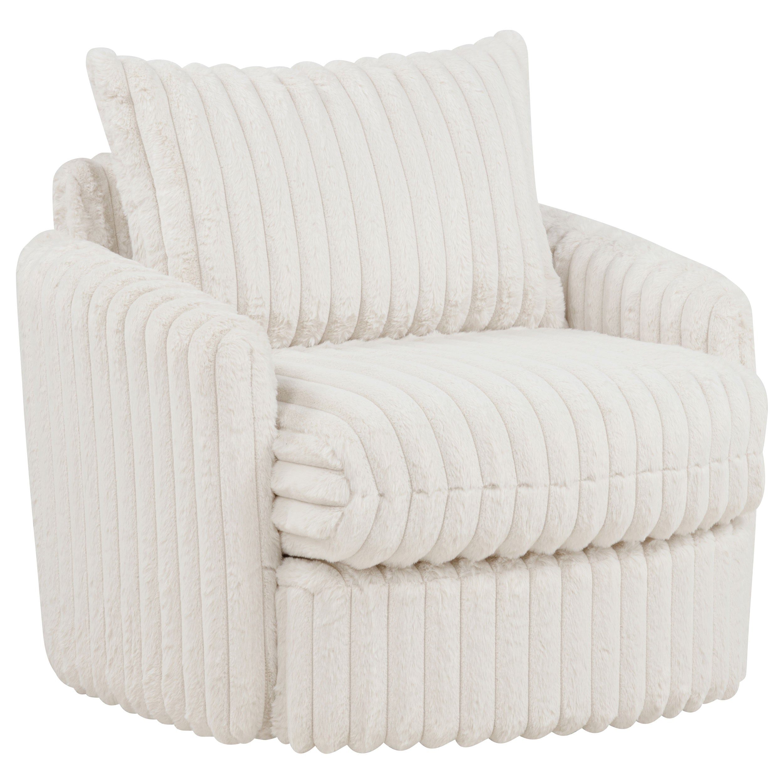 Sarco Swivel Accent Chair - Ideal Furniture (Fresno,CA)