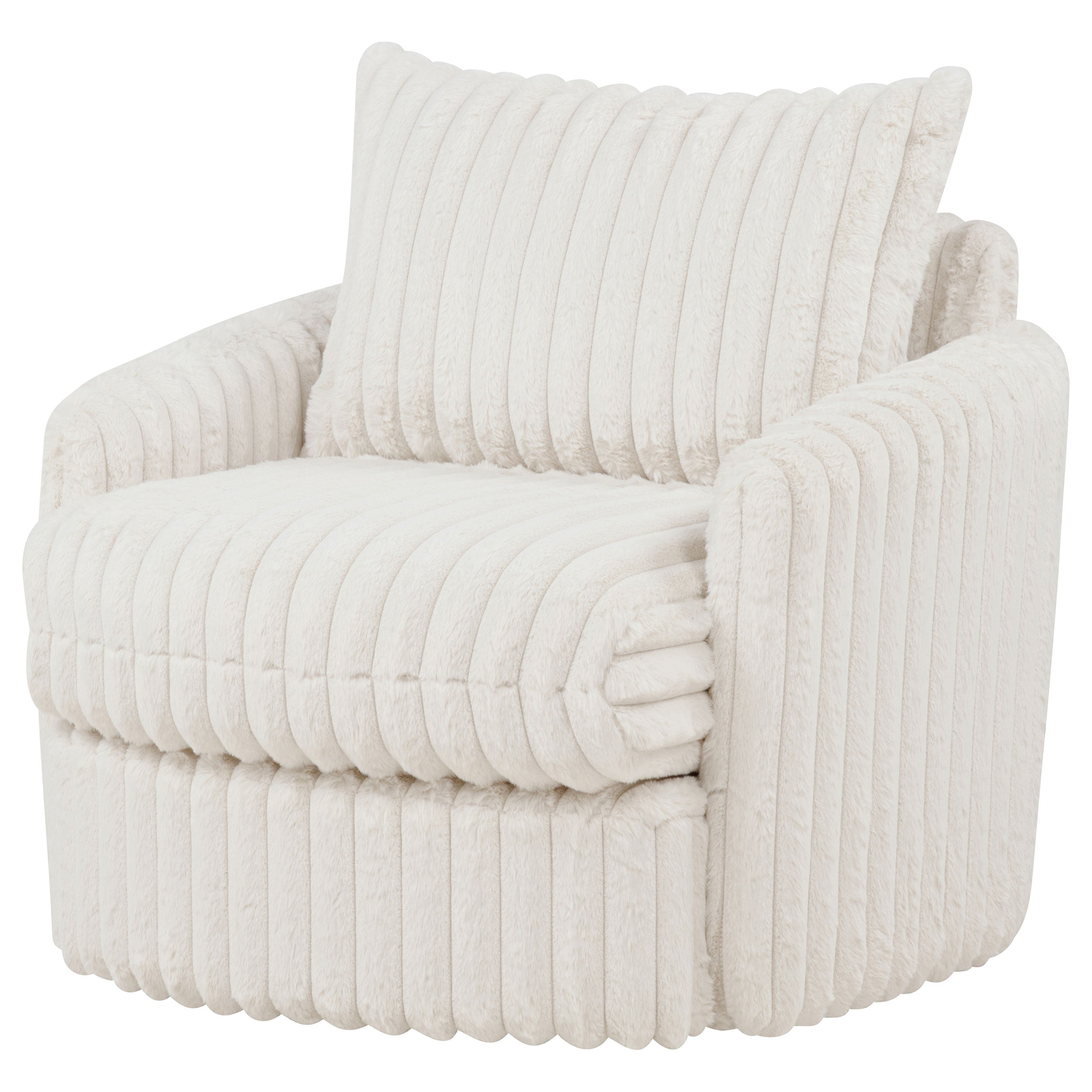 Sarco Swivel Accent Chair - Ideal Furniture (Fresno,CA)