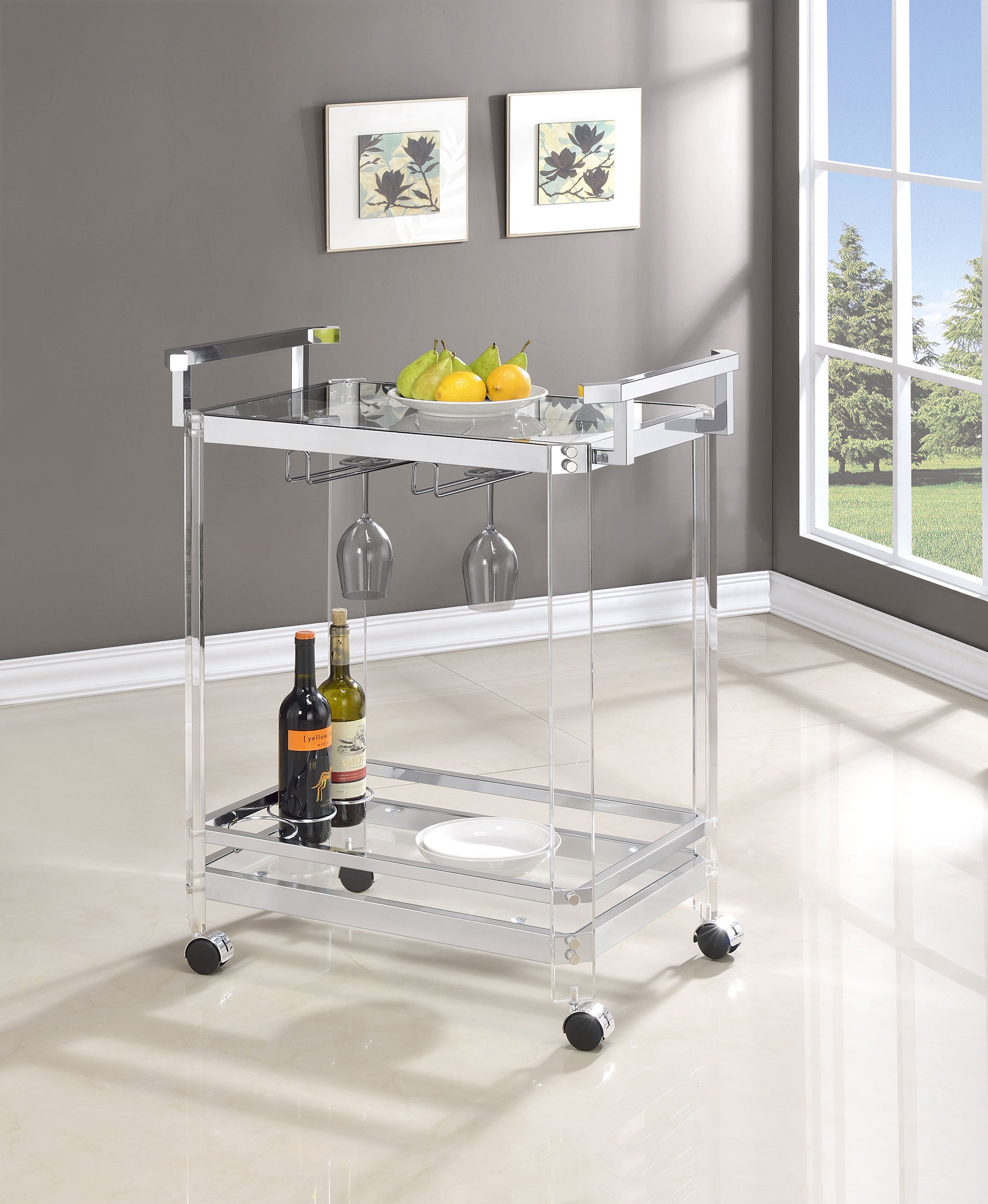 Jefferson Bar Cart - Ideal Furniture (Fresno,CA)