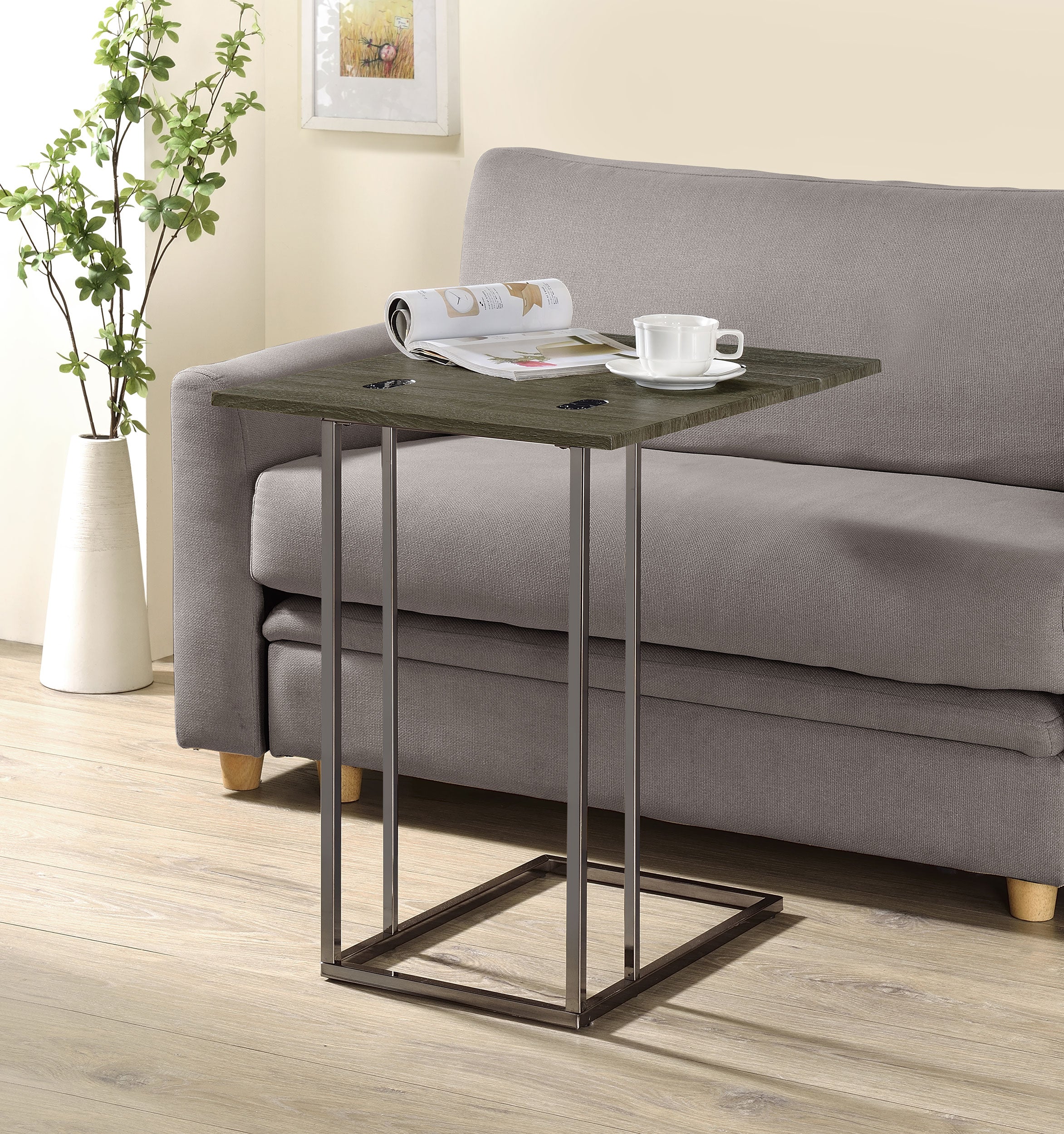 Pedro Side Table - Ideal Furniture (Fresno,CA)