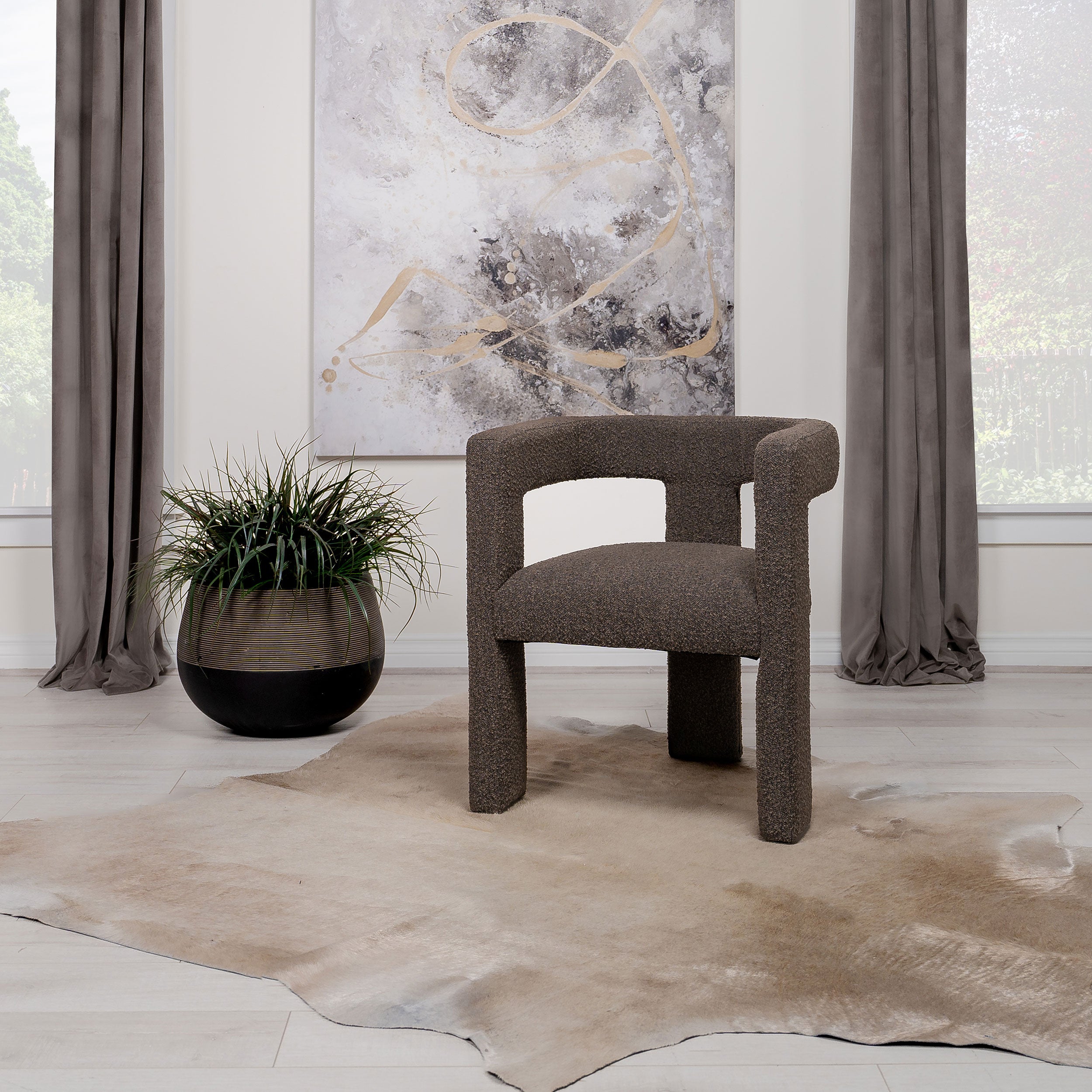 Petra Accent Chair - Ideal Furniture (Fresno,CA)