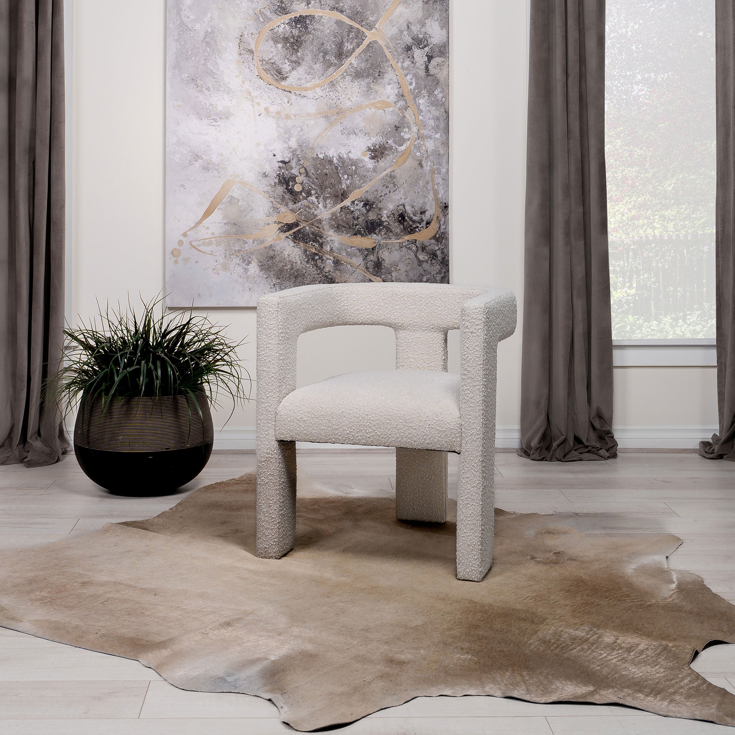 Petra Accent Chair - Ideal Furniture (Fresno,CA)