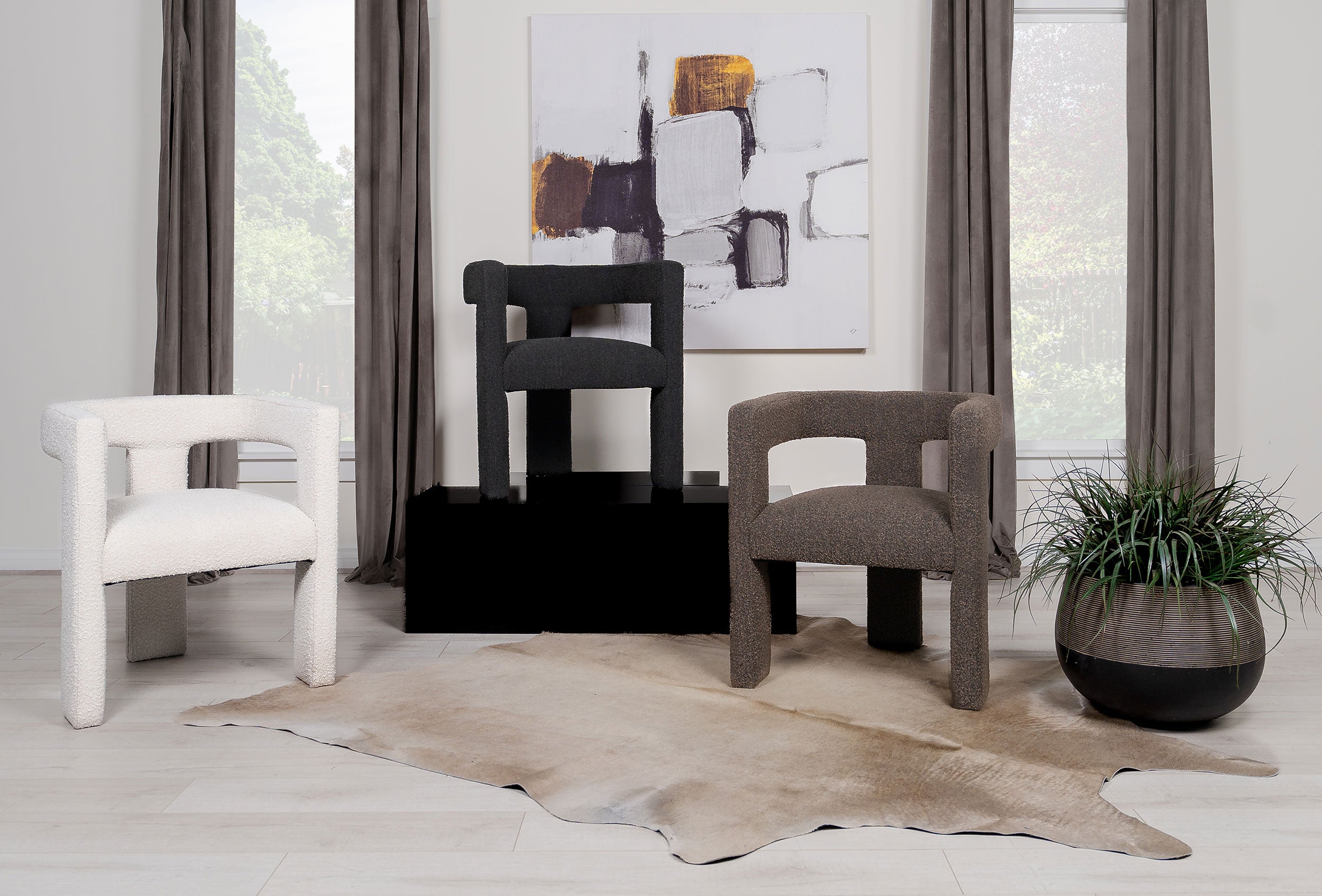Petra Accent Chair - Ideal Furniture (Fresno,CA)