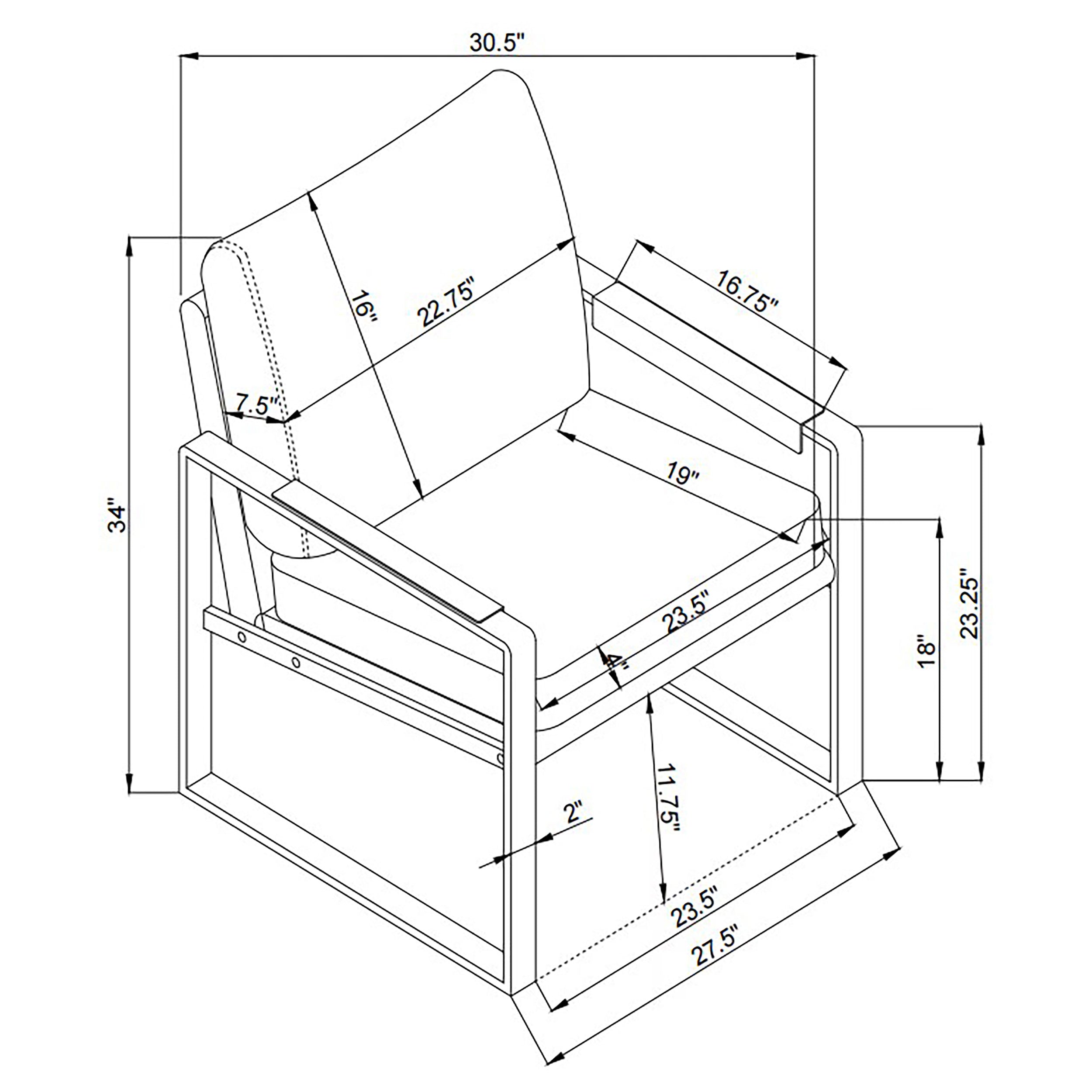 Rosalind Accent Chair - Ideal Furniture (Fresno,CA)