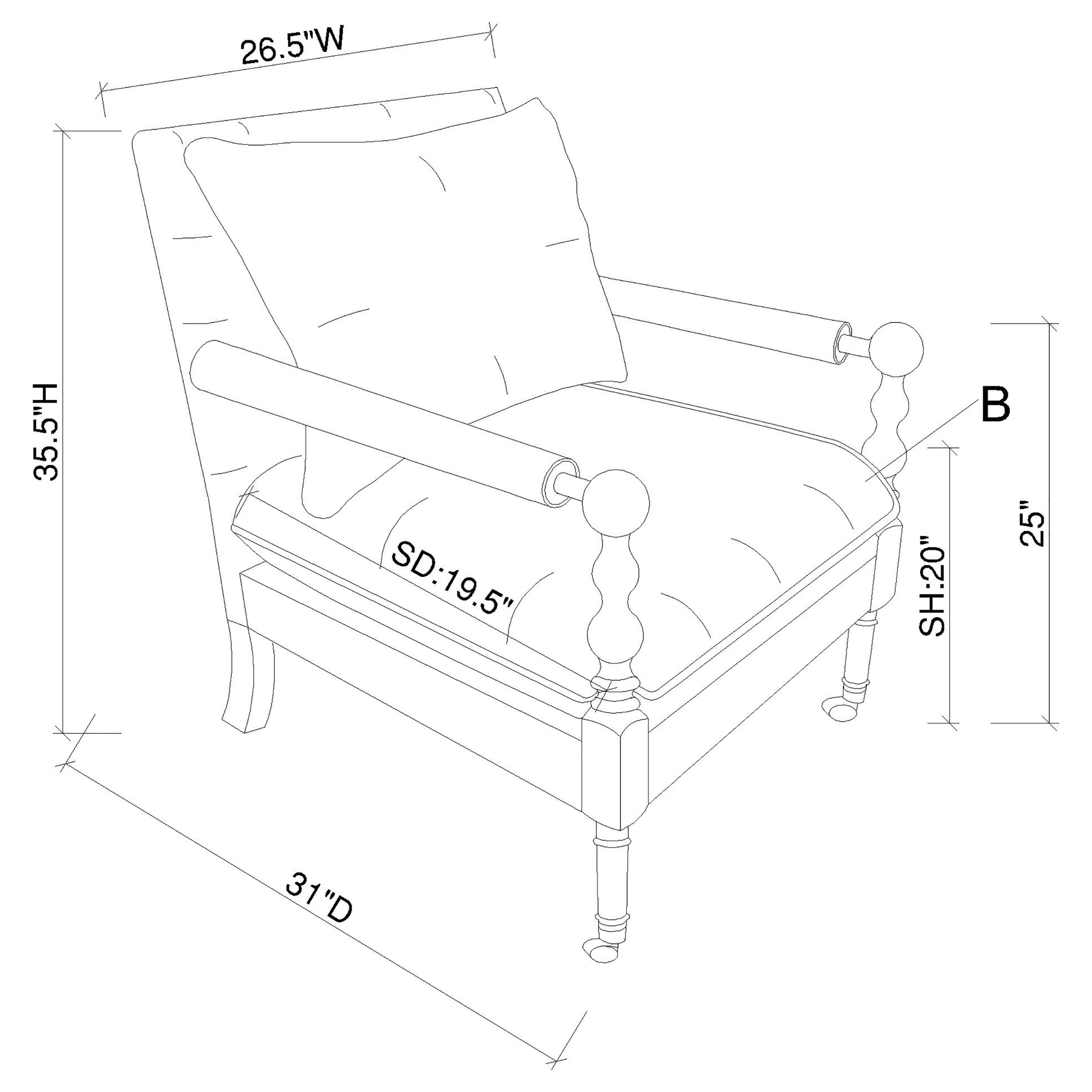 Dempsy Accent Chair - Ideal Furniture (Fresno,CA)