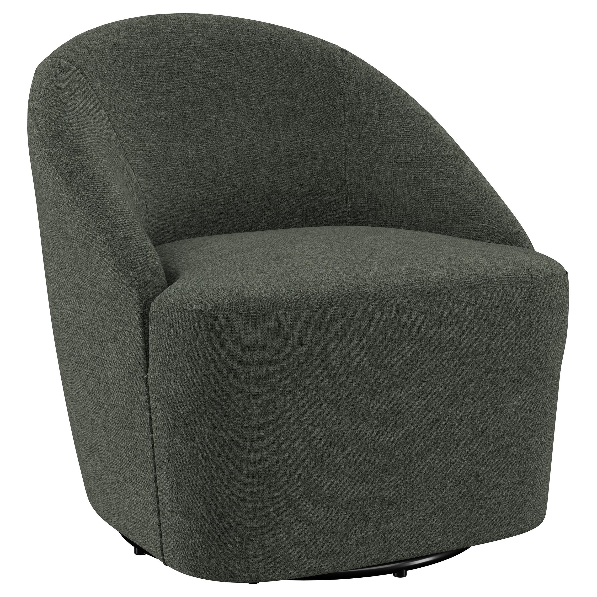 Leon Swivel Accent Chair - Ideal Furniture (Fresno,CA)