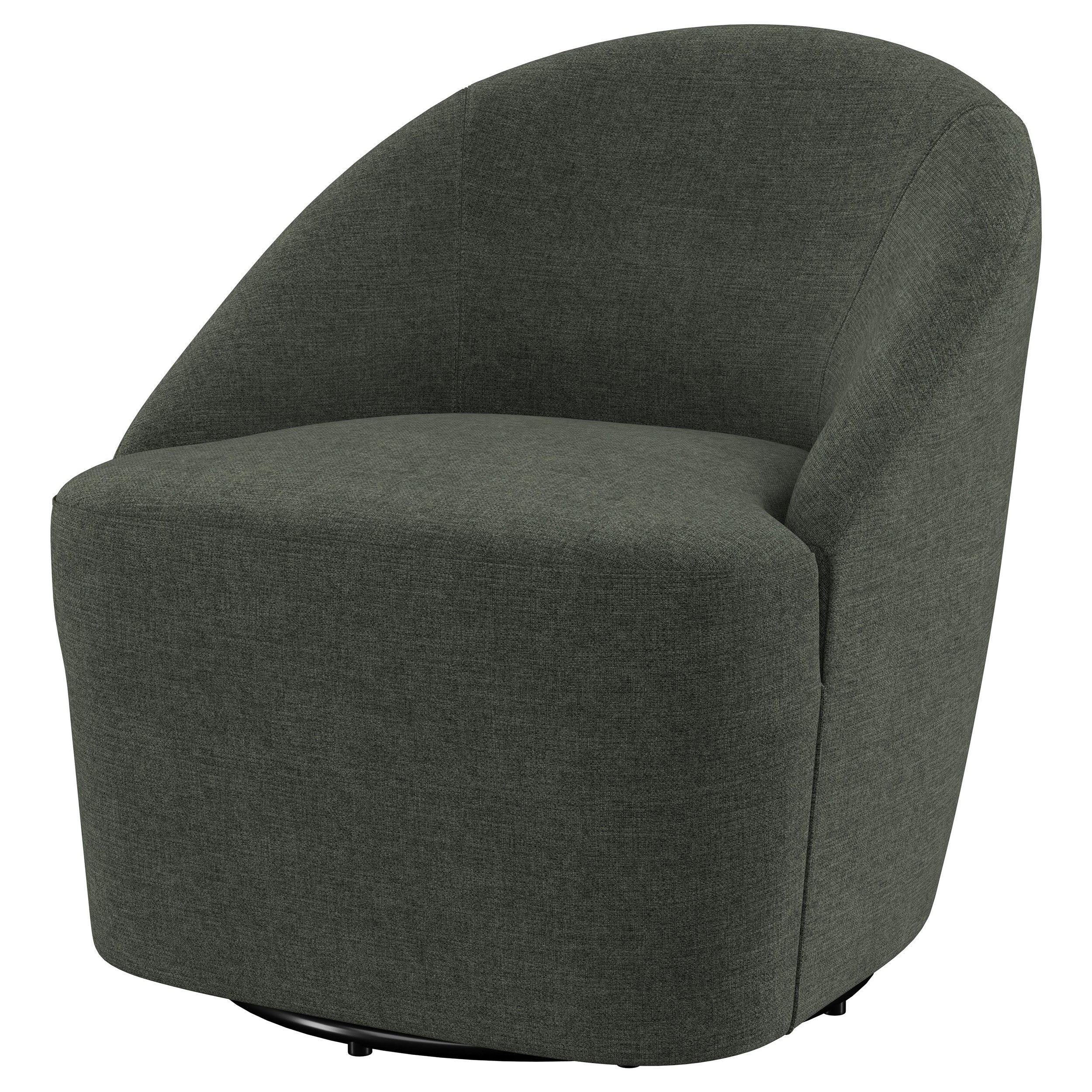 Leon Swivel Accent Chair - Ideal Furniture (Fresno,CA)