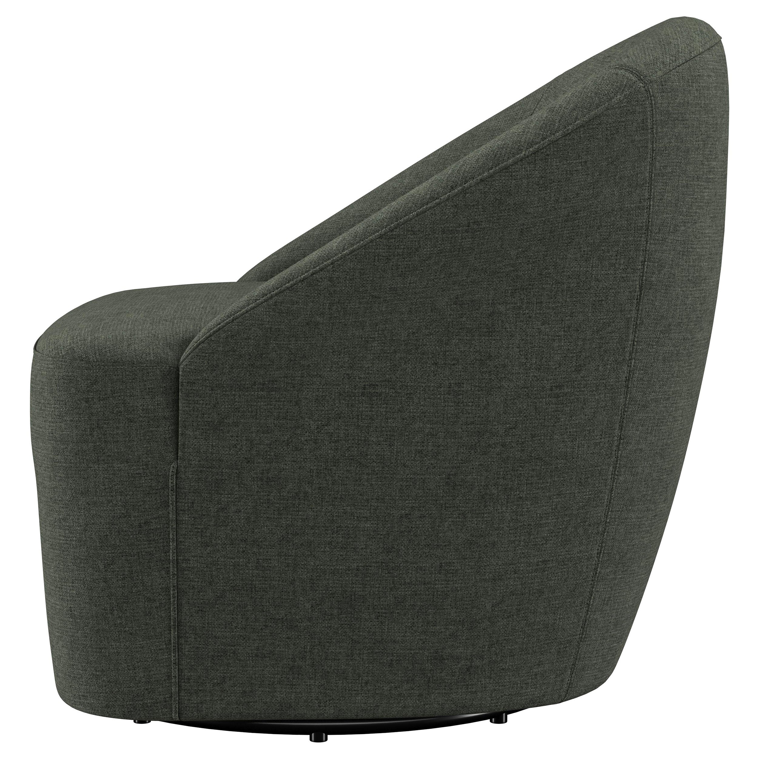 Leon Swivel Accent Chair - Ideal Furniture (Fresno,CA)