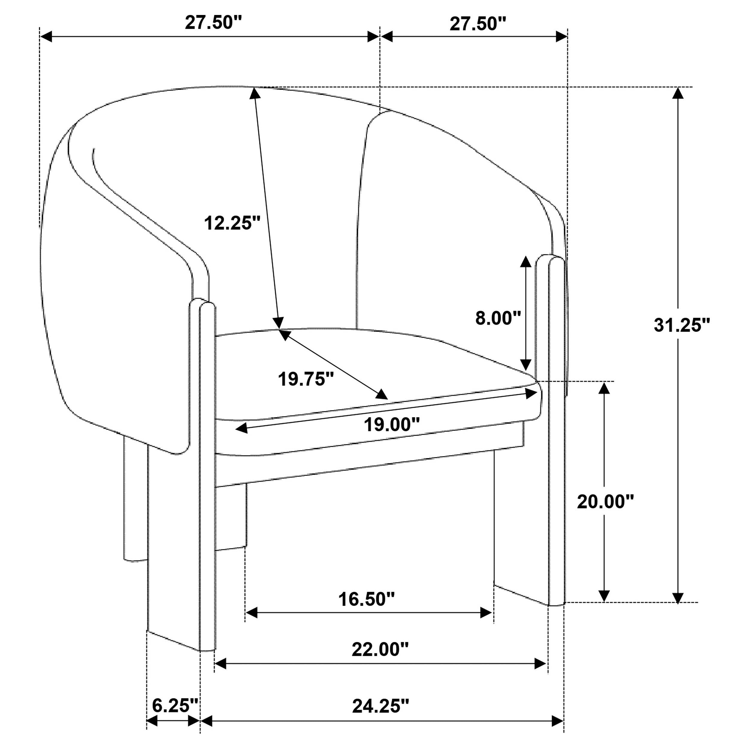 Valdez Accent Chair - Ideal Furniture (Fresno,CA)