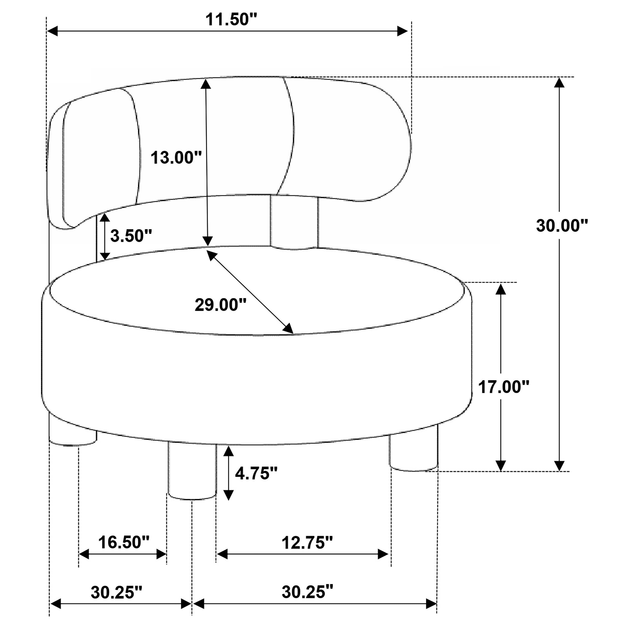 Zonie Accent Chair - Ideal Furniture (Fresno,CA)
