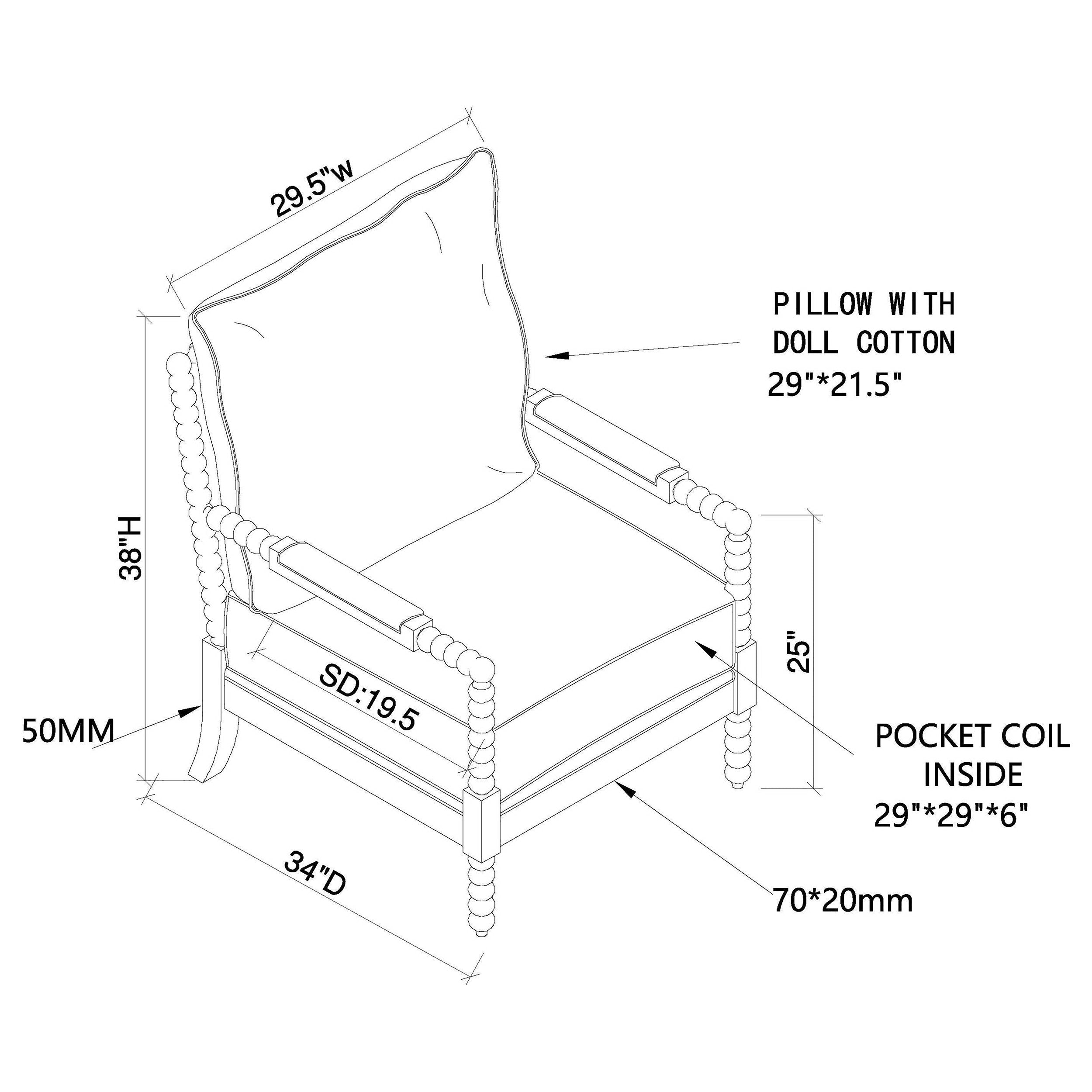 Blanchett Accent Chair - Ideal Furniture (Fresno,CA)