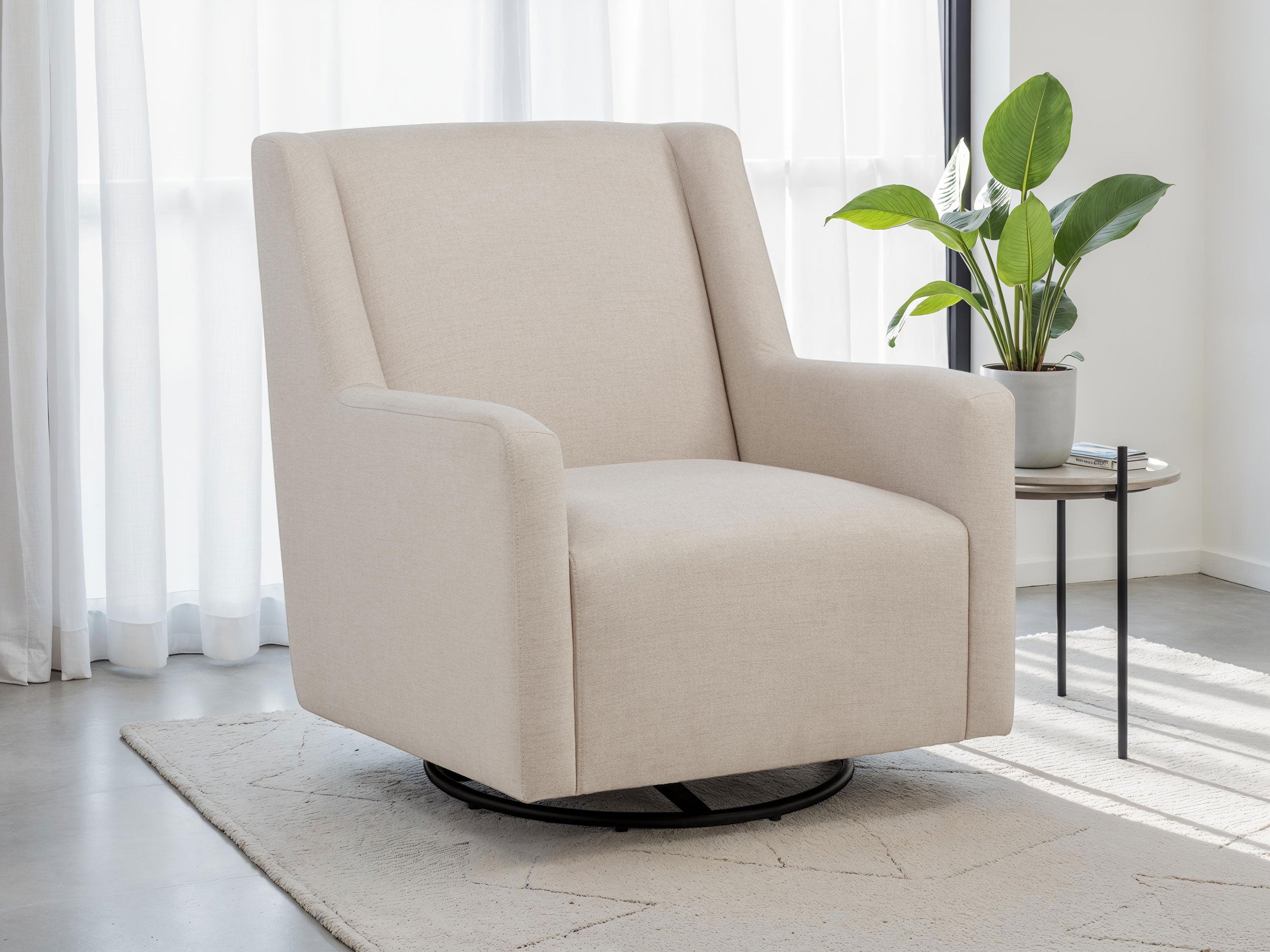Sorrel Swivel Glider Chair - Ideal Furniture (Fresno,CA)