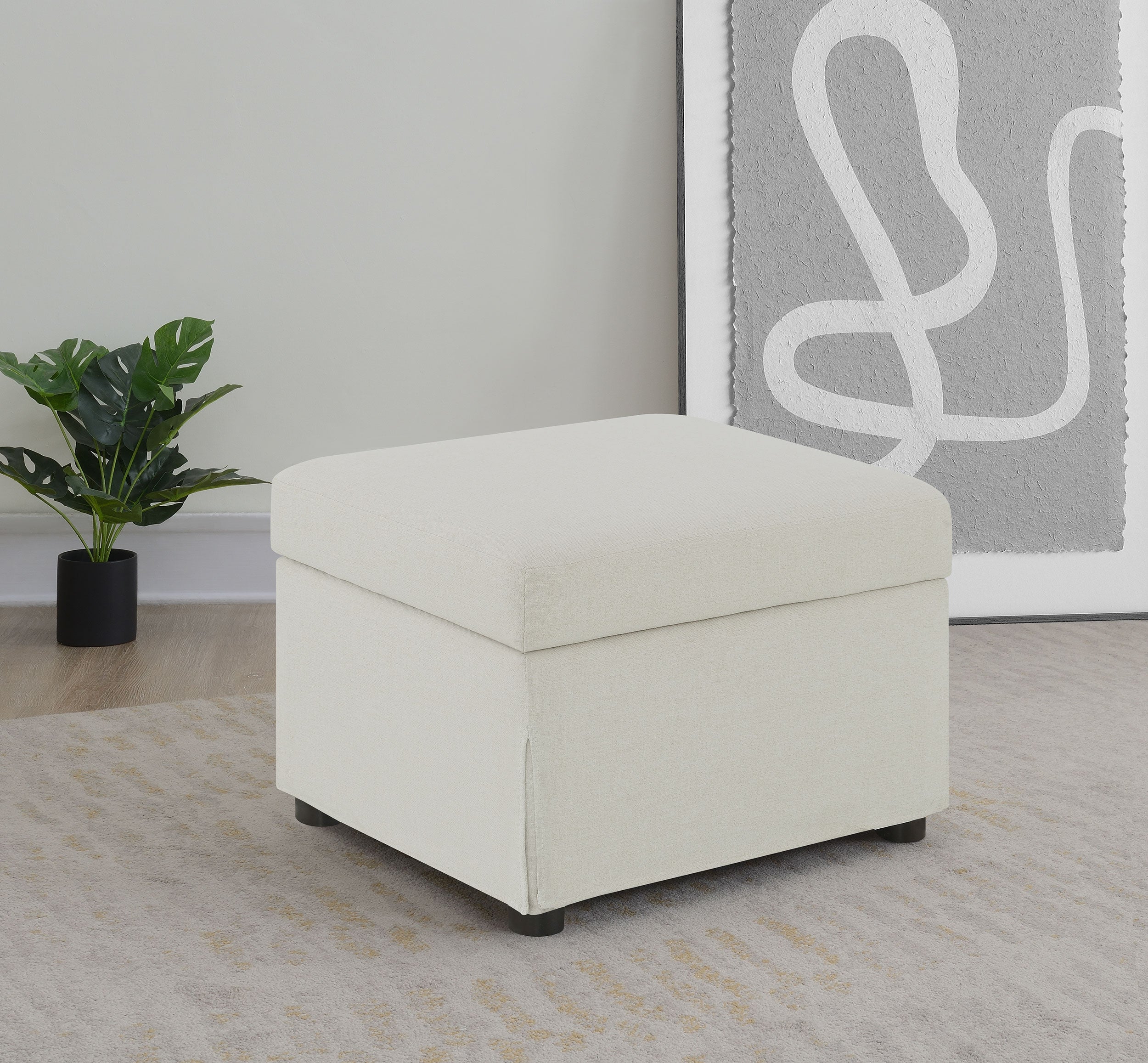 Winter Storage Ottoman - Ideal Furniture (Fresno,CA)