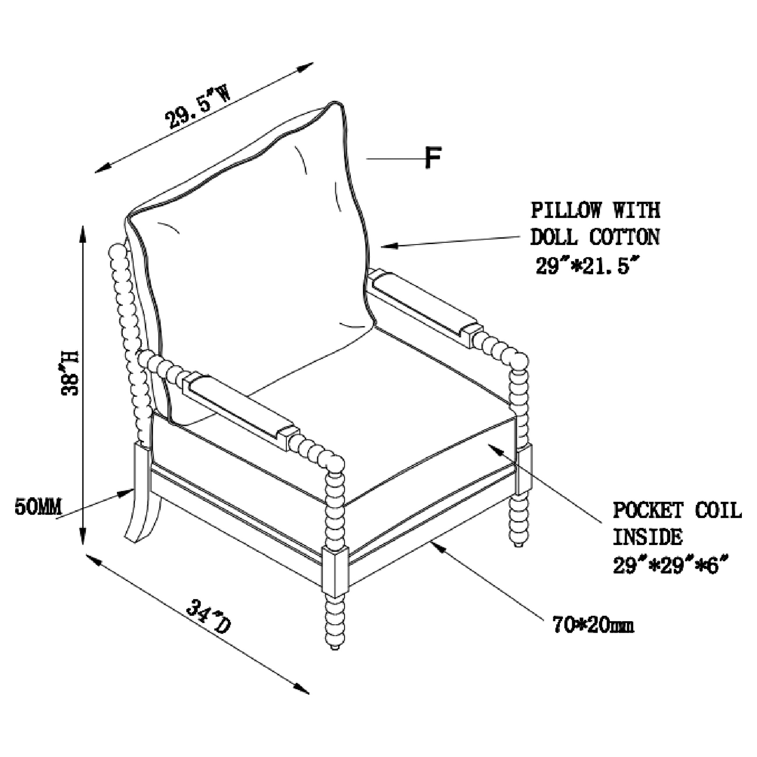 Blanchett Accent Chair - Ideal Furniture (Fresno,CA)