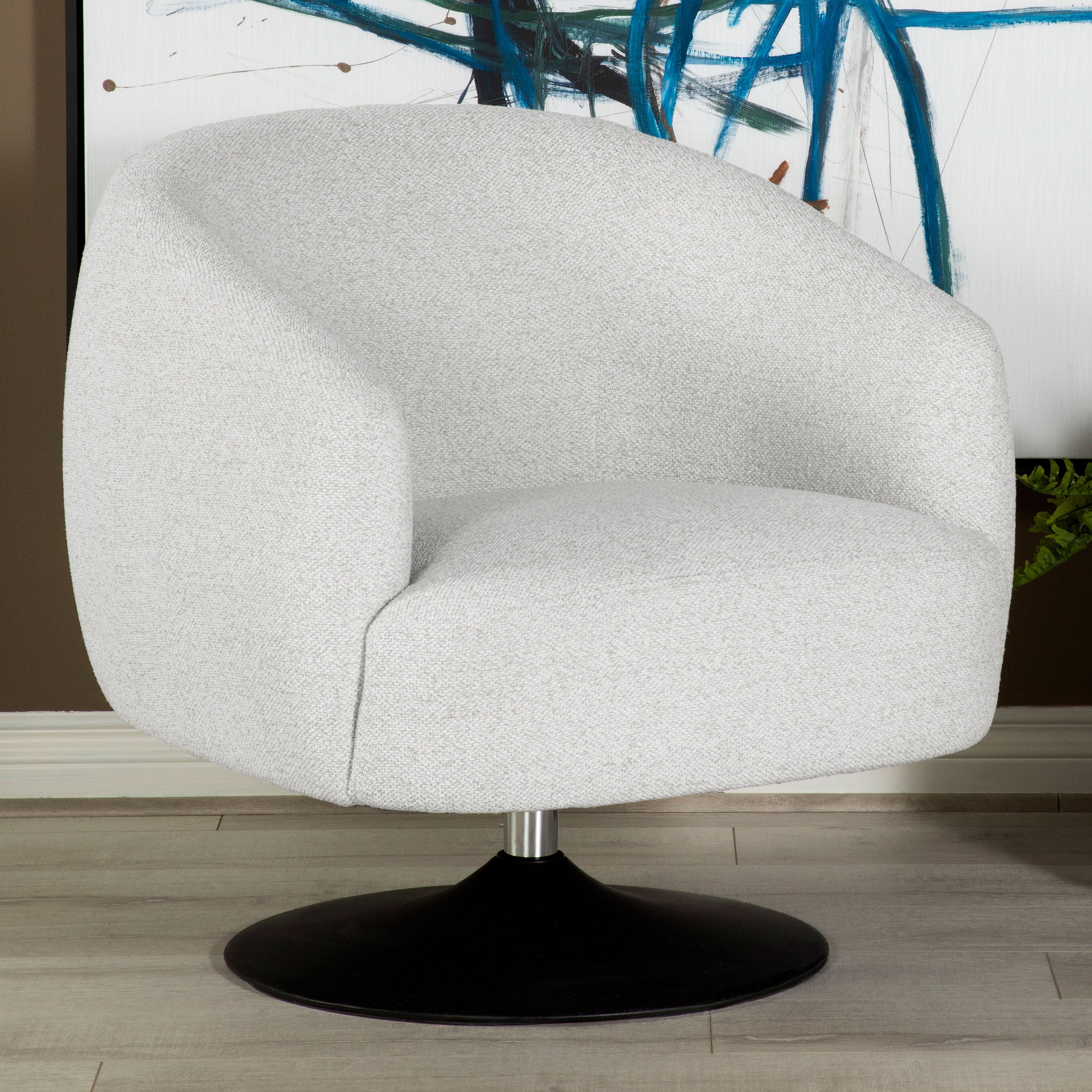 Dave Swivel Accent Chair - Ideal Furniture (Fresno,CA)