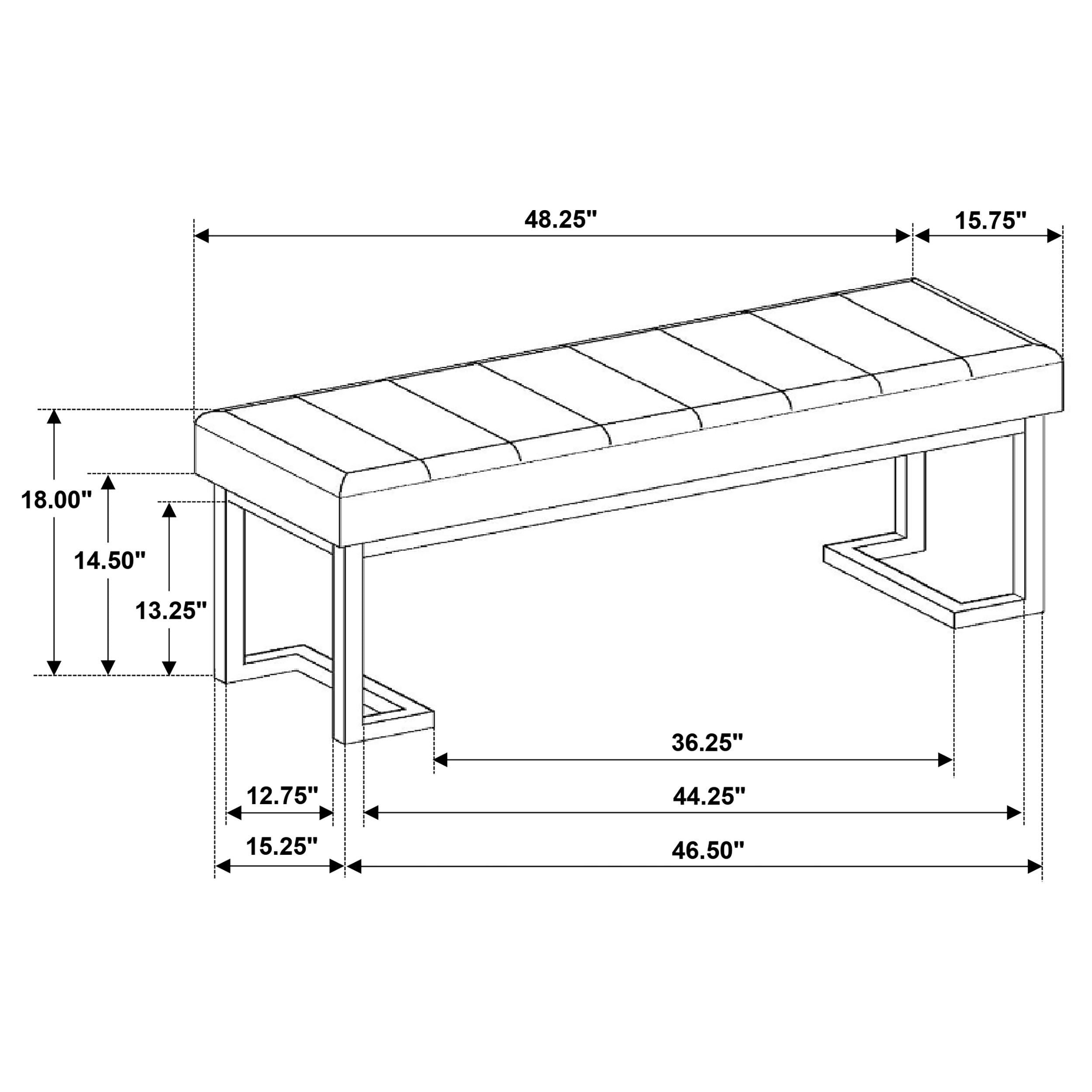 Mesa Accent Bench - Ideal Furniture (Fresno,CA)