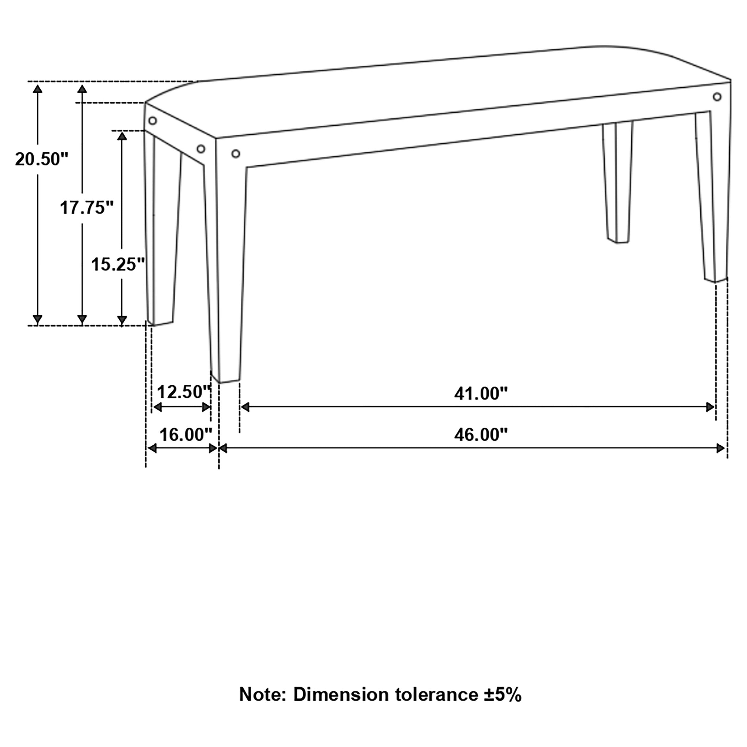 Lamont Accent Bench - Ideal Furniture (Fresno,CA)