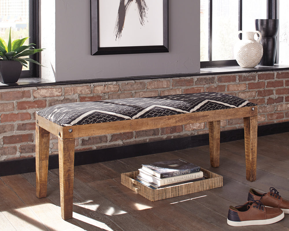 Lamont Accent Bench - Ideal Furniture (Fresno,CA)