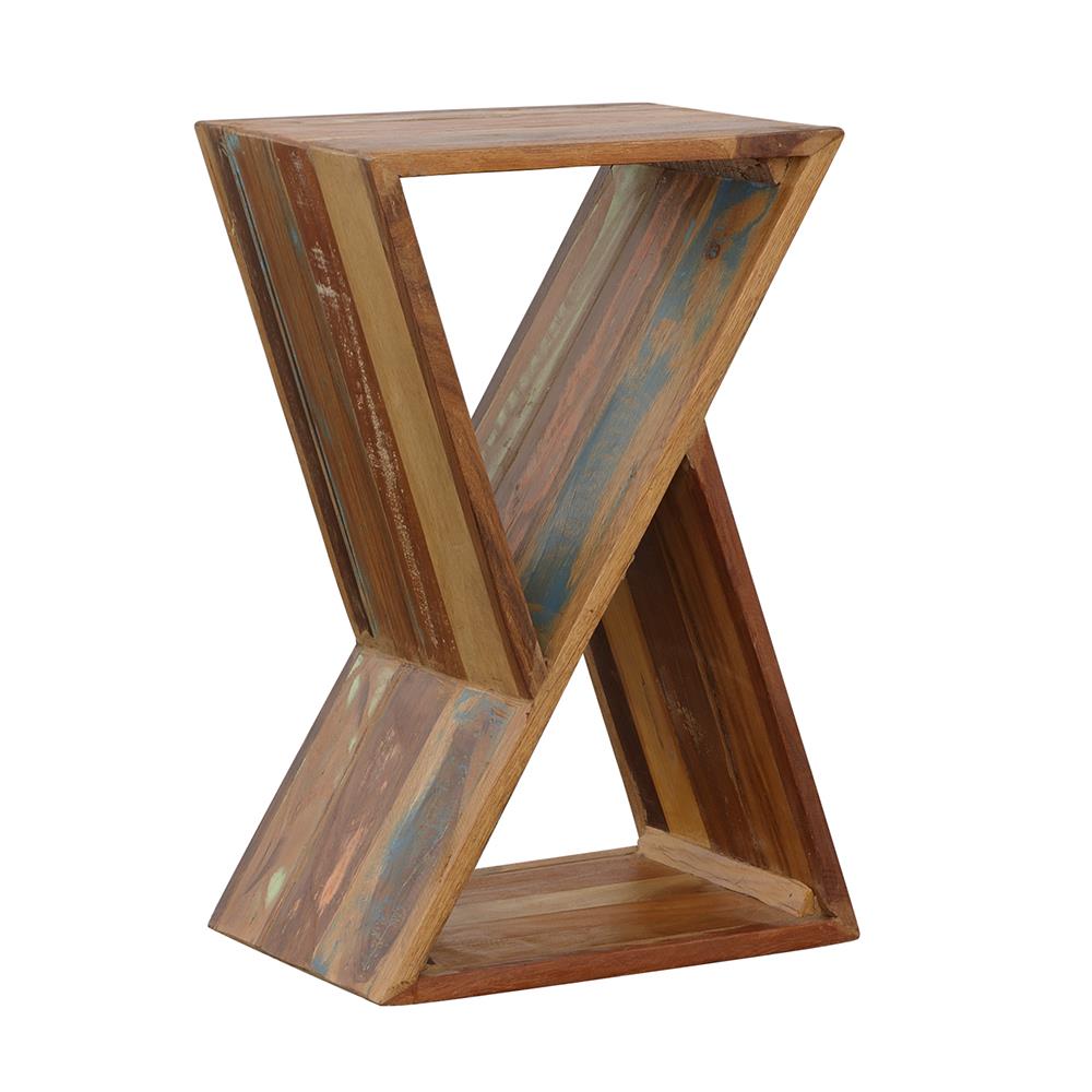 Lily Geometric Accent Table Natural - Ideal Furniture (Fresno,CA)