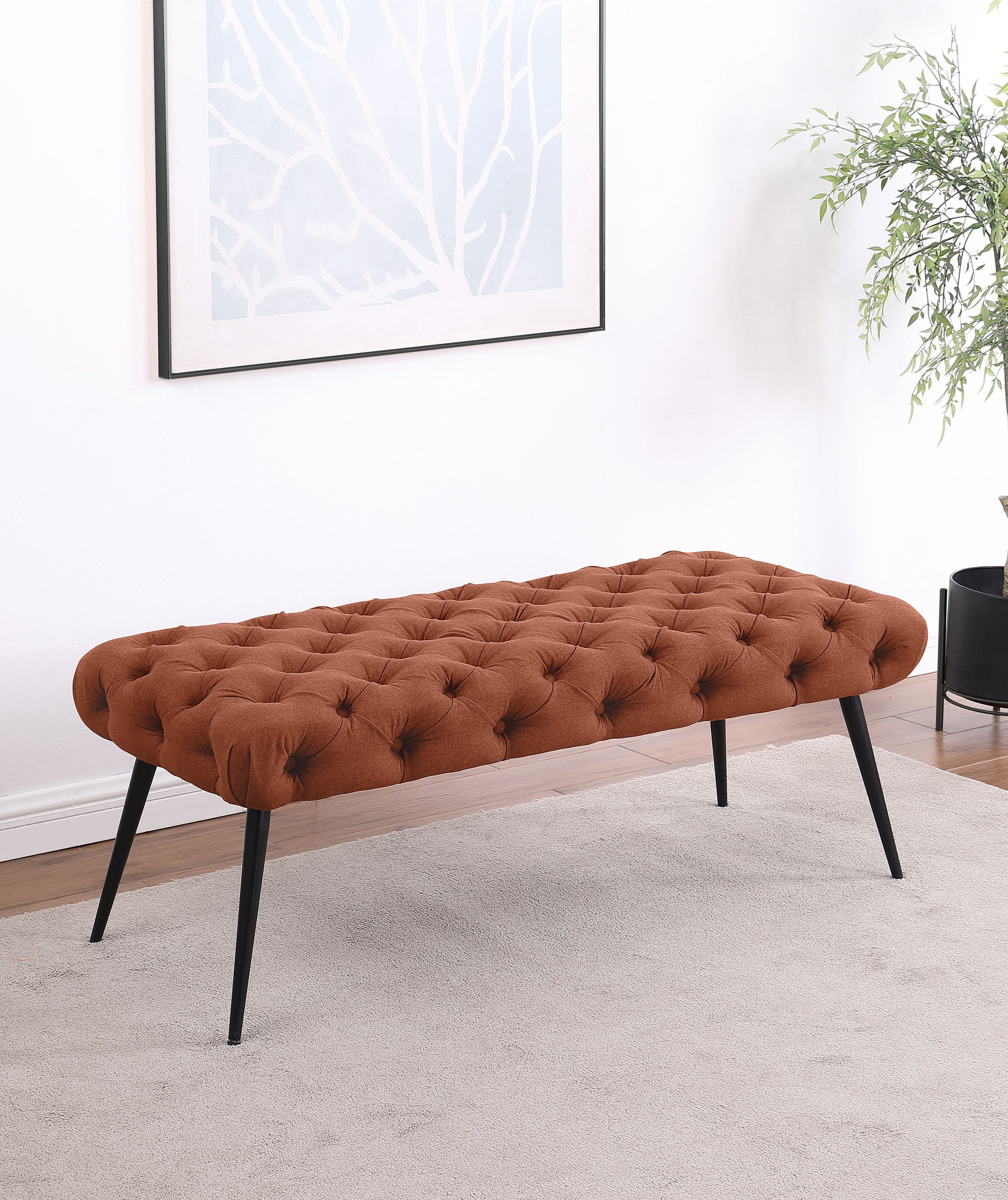 Ella Accent Bench - Ideal Furniture (Fresno,CA)