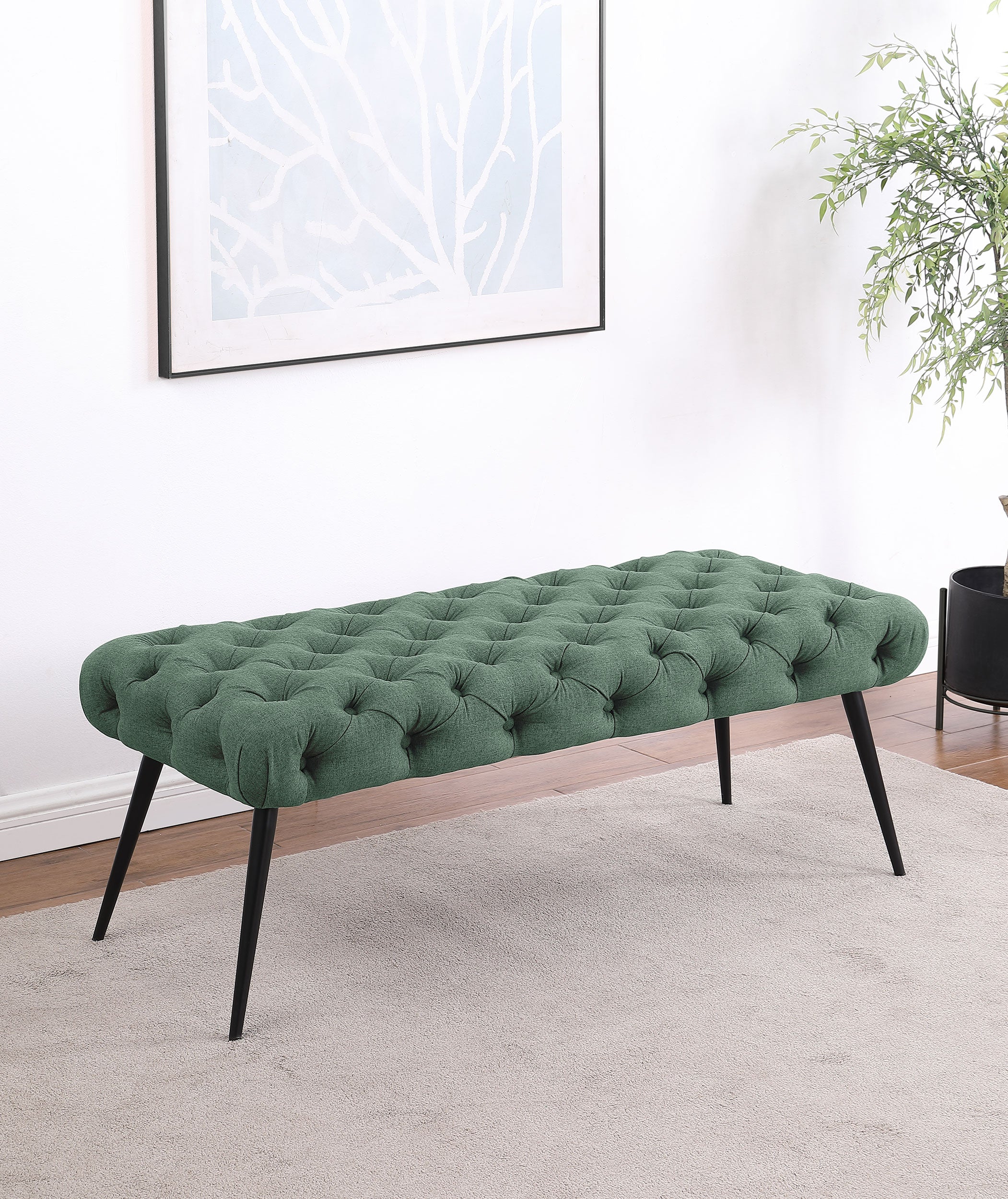 Ella Accent Bench - Ideal Furniture (Fresno,CA)
