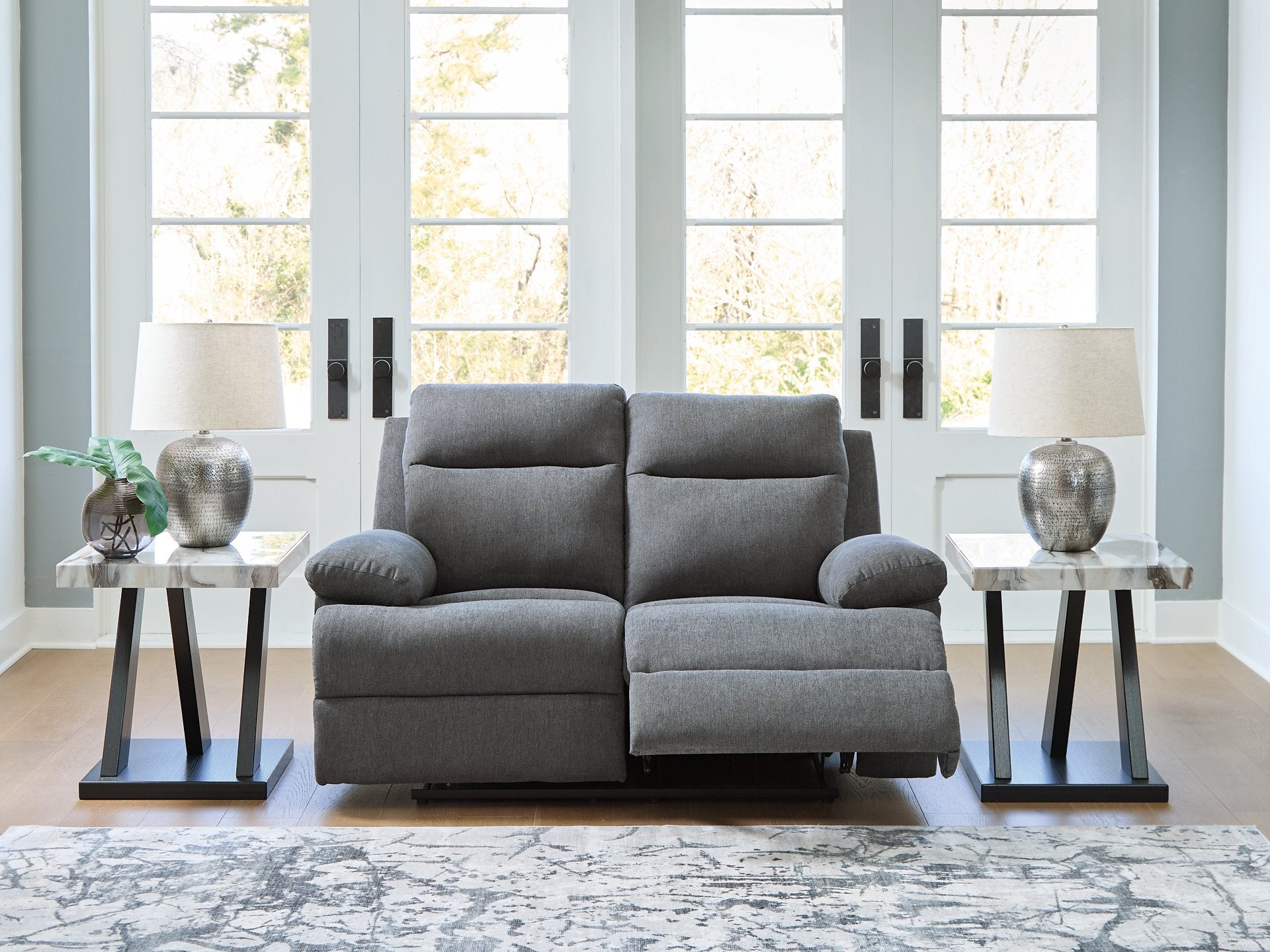 Side-Swipe Reclining Loveseat - Ideal Furniture (Fresno,CA)