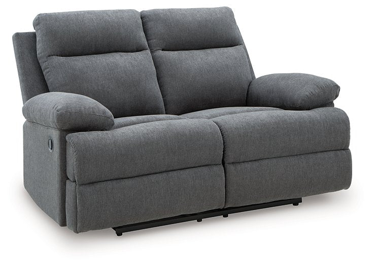 Side-Swipe Reclining Loveseat - Ideal Furniture (Fresno,CA)