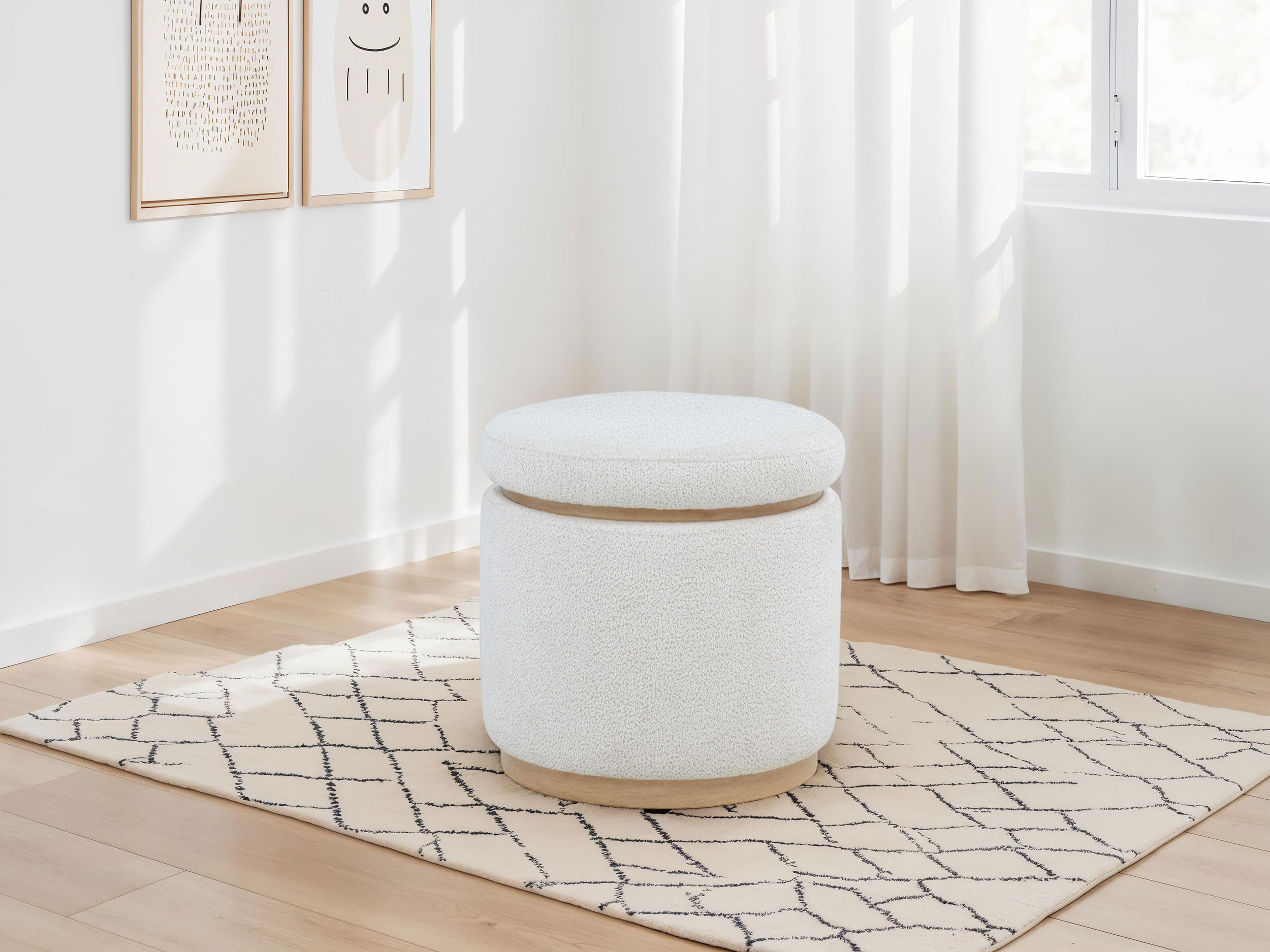 Remuda Storage Ottoman - Ideal Furniture (Fresno,CA)