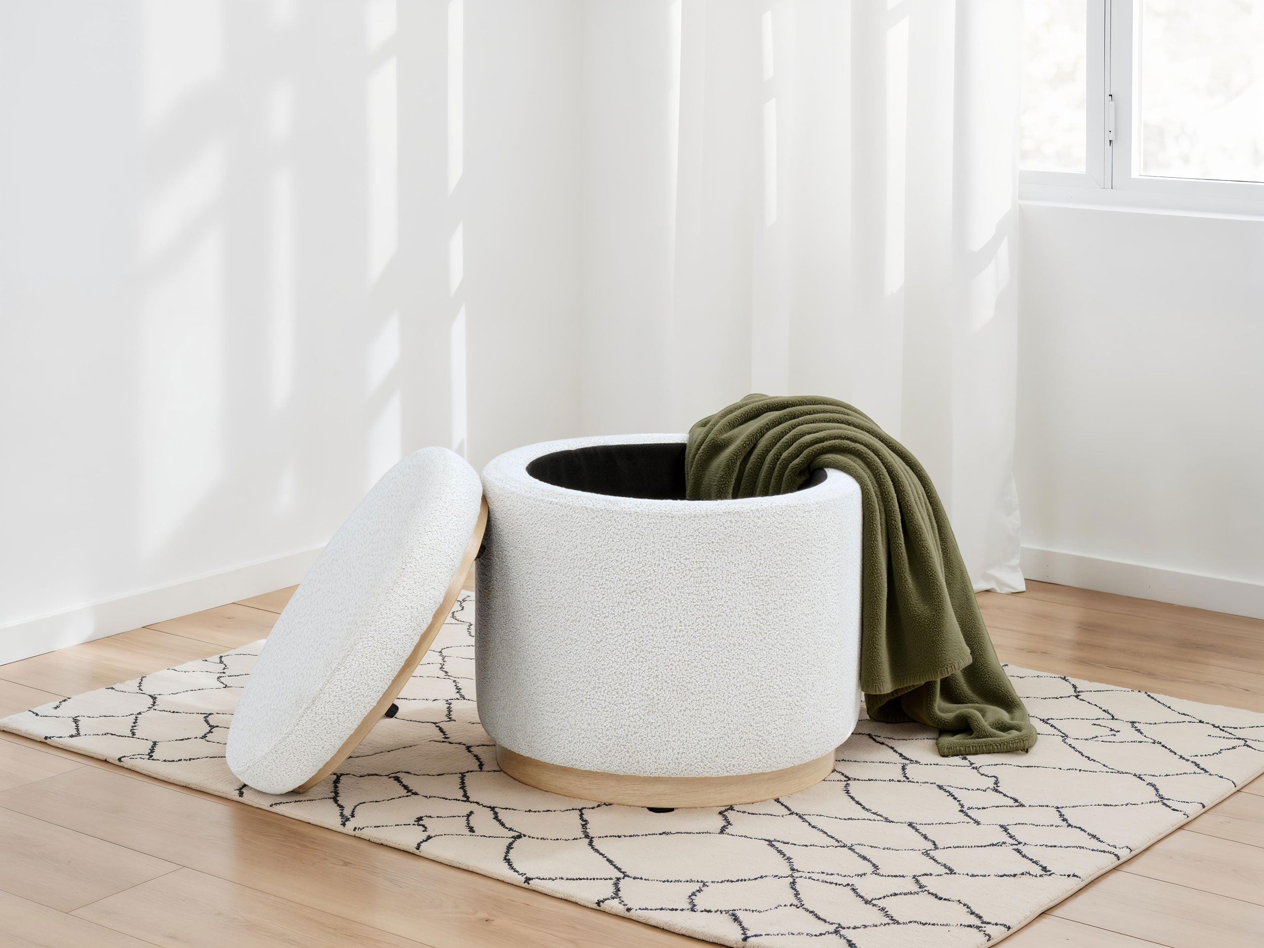 Remuda Storage Ottoman - Ideal Furniture (Fresno,CA)