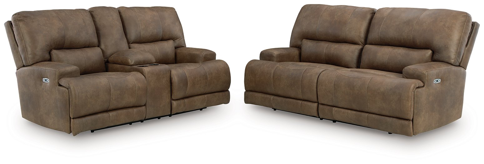 Beckley Place Reclining Living Room Set - Ideal Furniture (Fresno,CA)