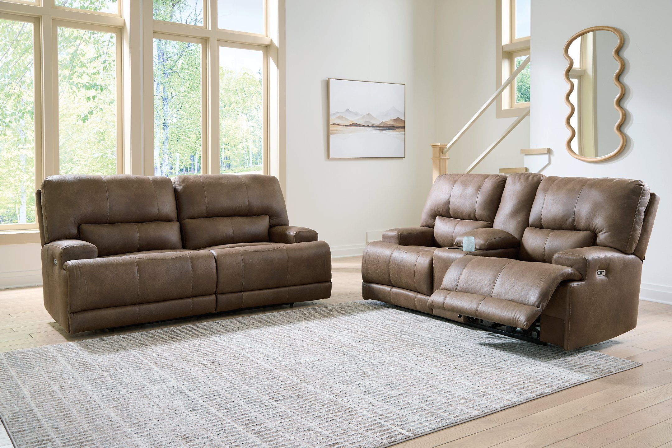Beckley Place Reclining Living Room Set - Ideal Furniture (Fresno,CA)