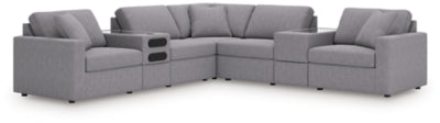 Modmax Balanced Sectional with Audio and Storage Consoles - Ideal Furniture (Fresno,CA)