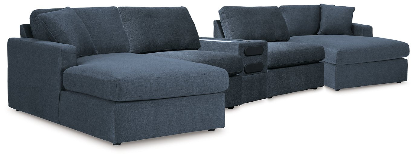 Modmax 5 Piece Sectional with Audio Console - Ideal Furniture (Fresno,CA)