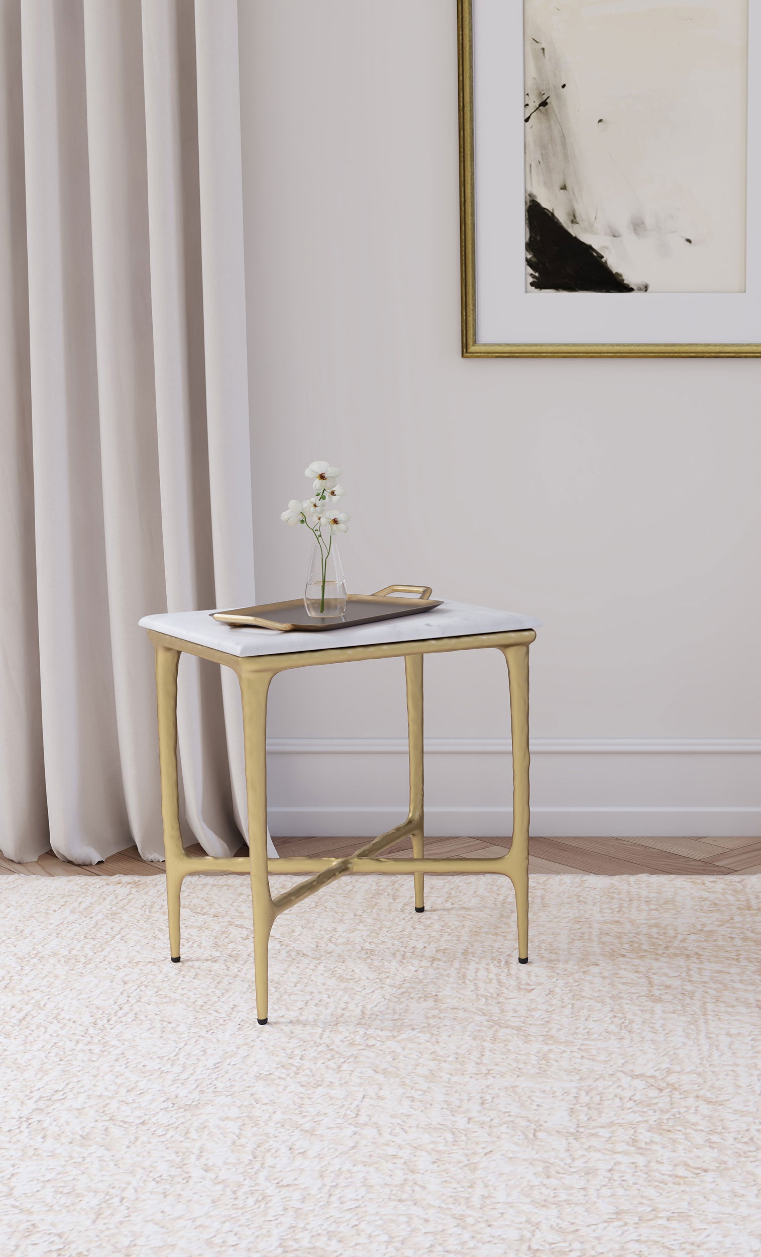 Baldwin Side Table - Ideal Furniture (Fresno,CA)