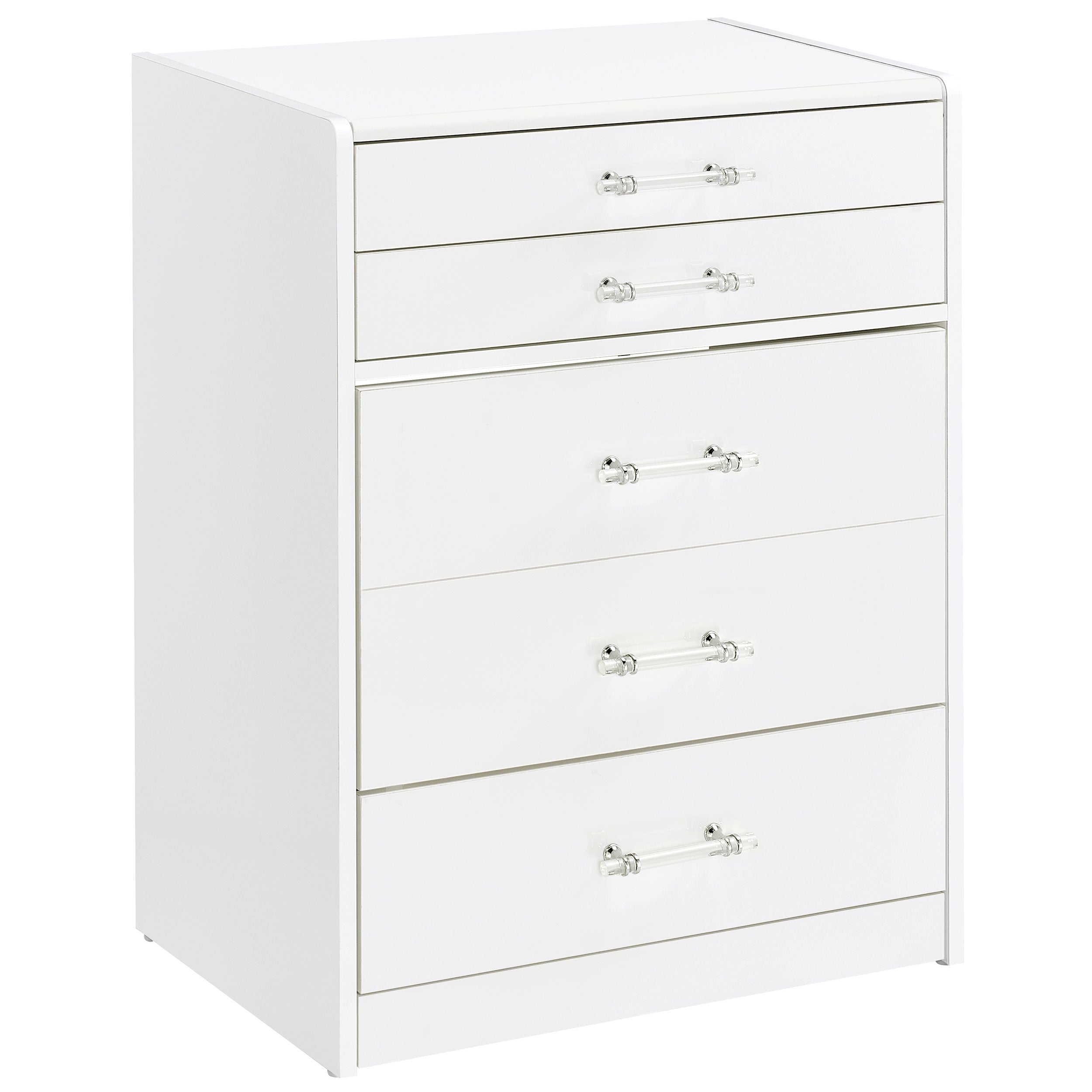 Danbury Makeup Vanity Table with LED Mirror and Stool - Ideal Furniture (Fresno,CA)