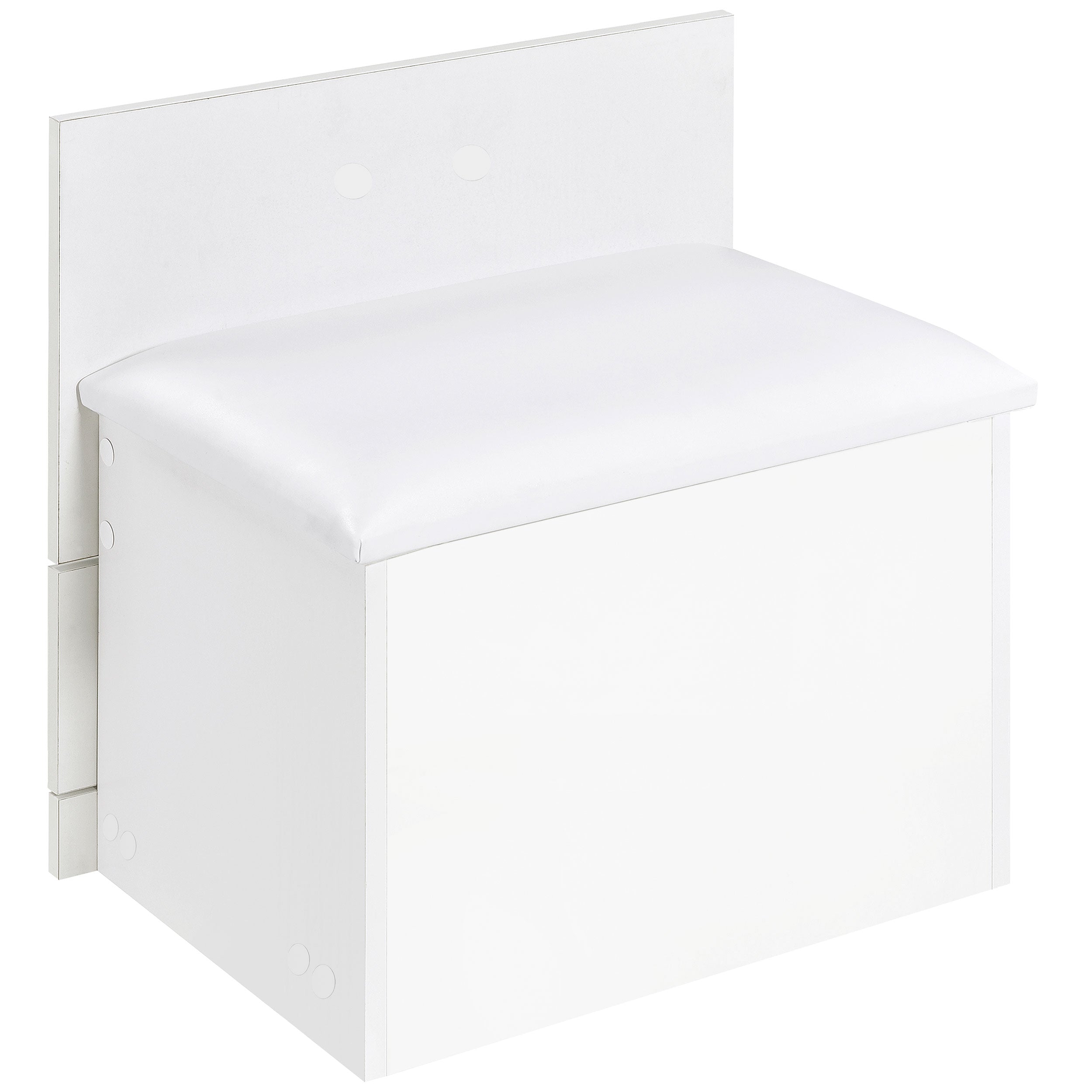 Danbury Makeup Vanity Table with LED Mirror and Stool - Ideal Furniture (Fresno,CA)