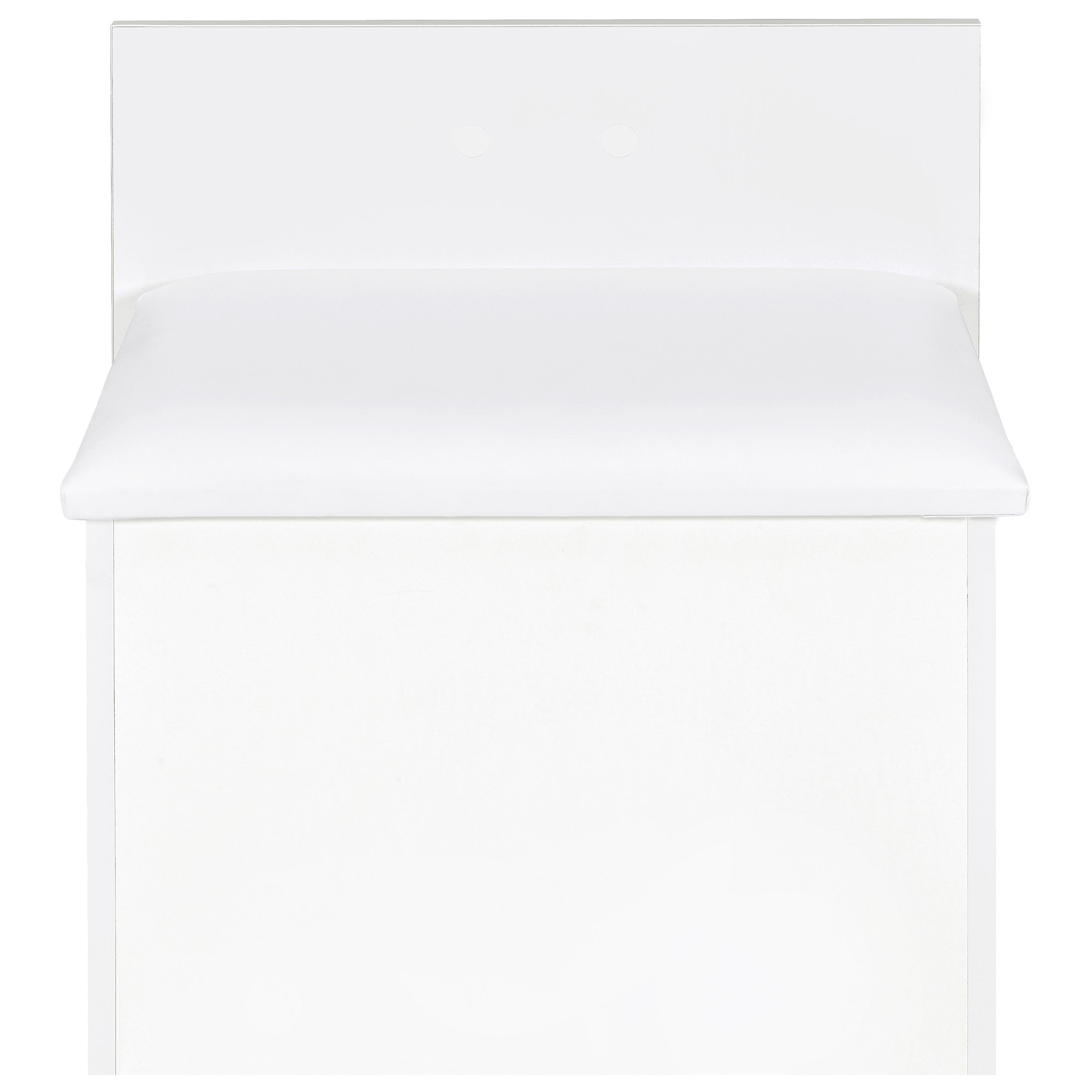 Danbury Makeup Vanity Table with LED Mirror and Stool - Ideal Furniture (Fresno,CA)