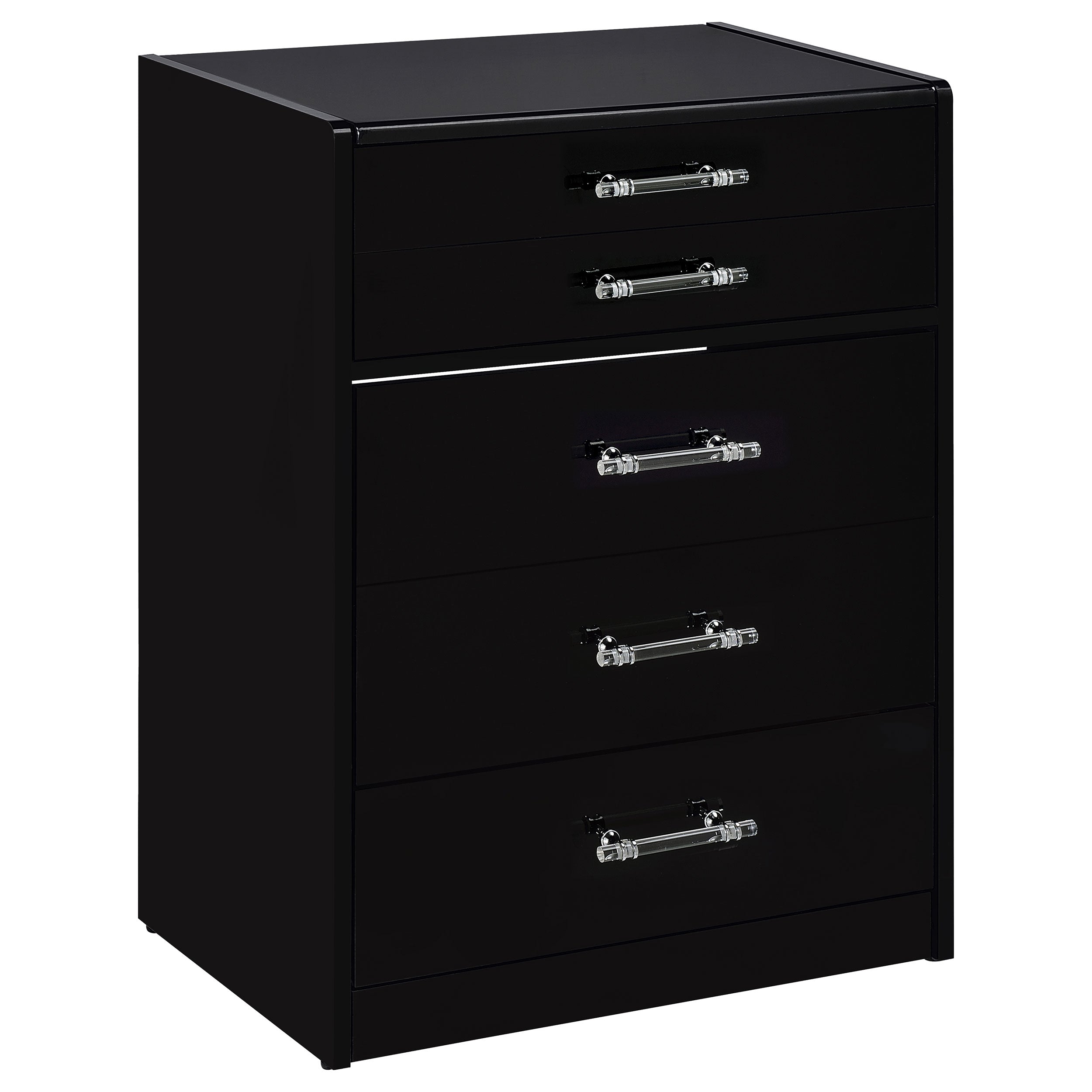 Danbury Makeup Vanity Table with LED Mirror and Stool - Ideal Furniture (Fresno,CA)