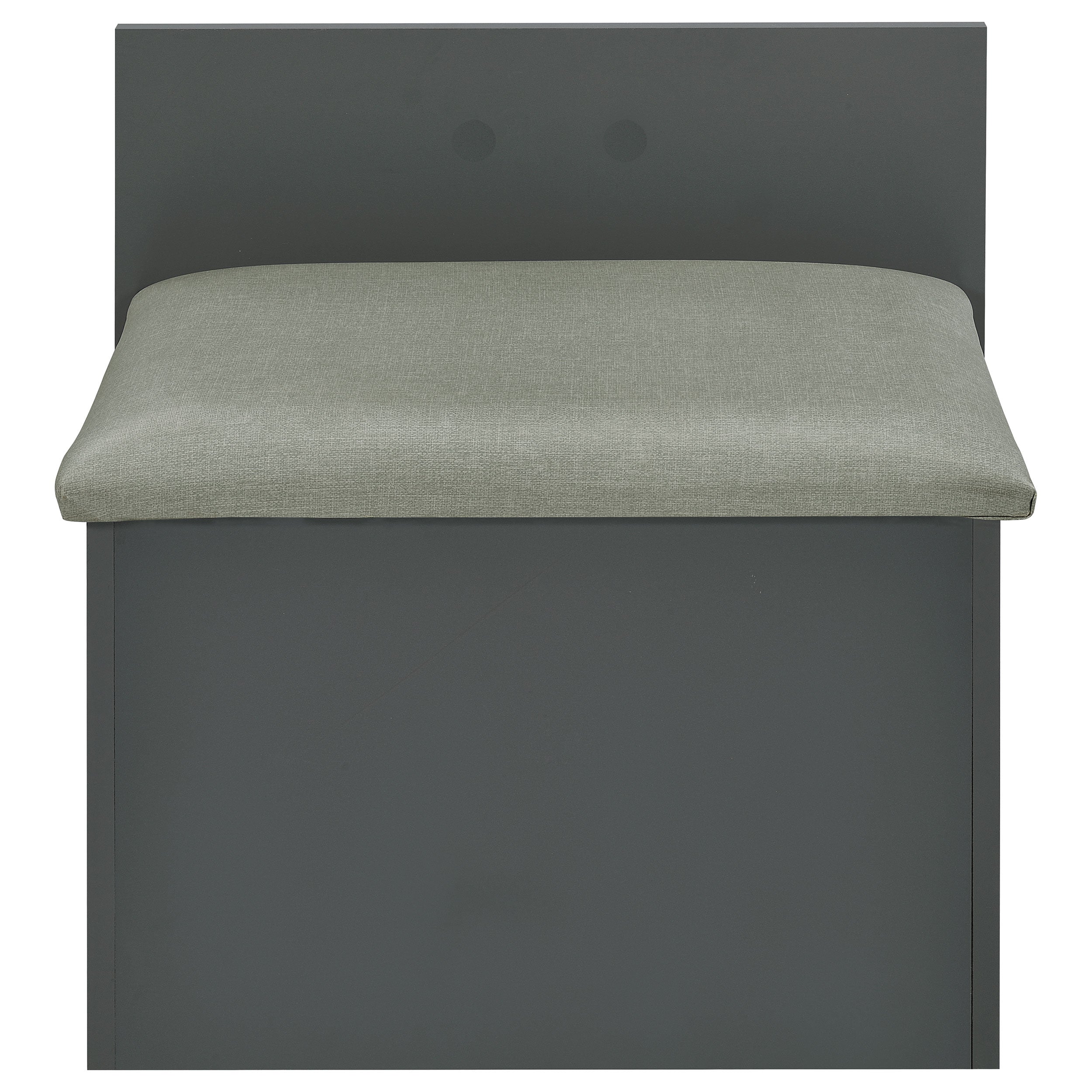 Danbury Makeup Vanity Table with LED Mirror and Stool - Ideal Furniture (Fresno,CA)