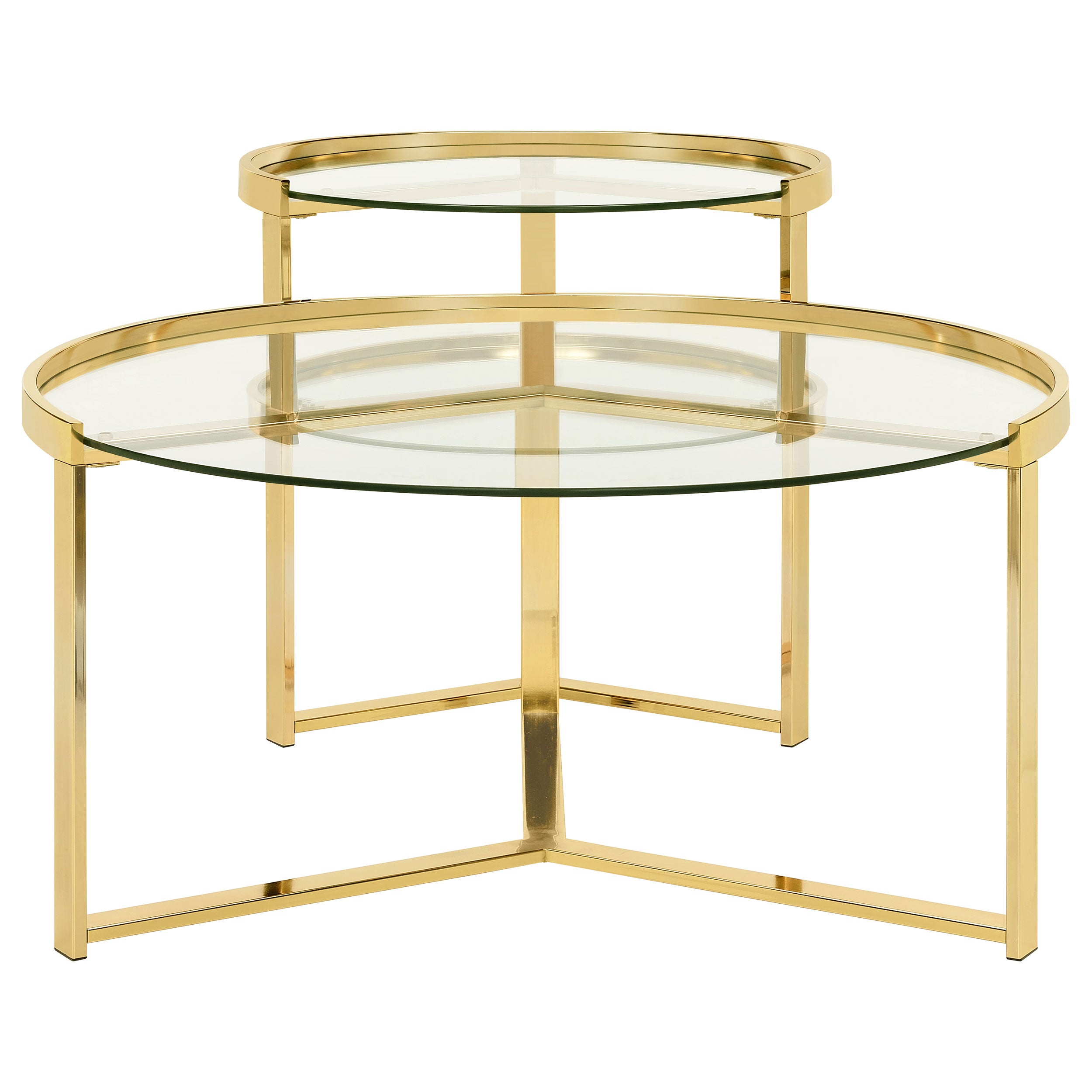Delia Nesting Coffee Table - Ideal Furniture (Fresno,CA)