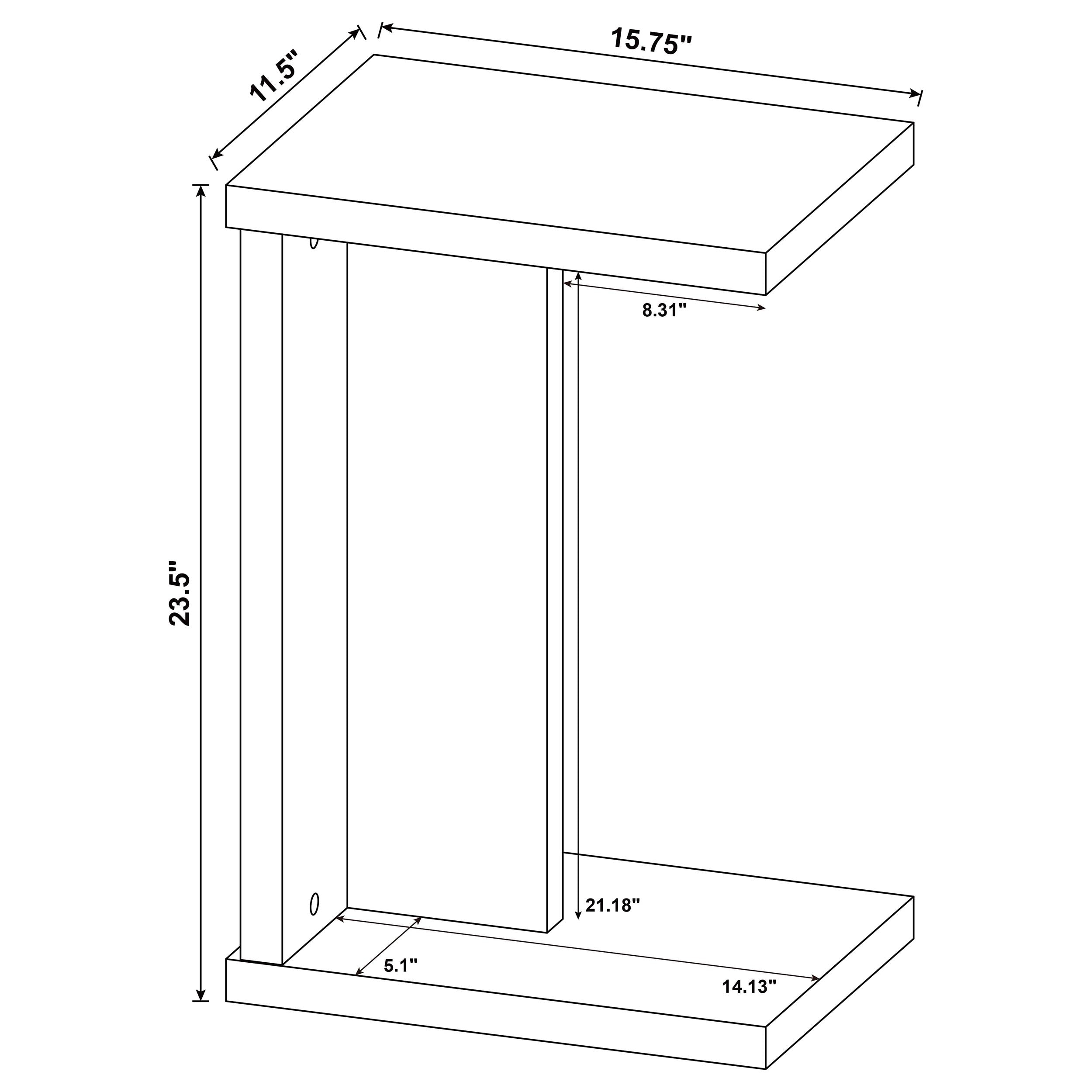 Clower Side Table - Ideal Furniture (Fresno,CA)