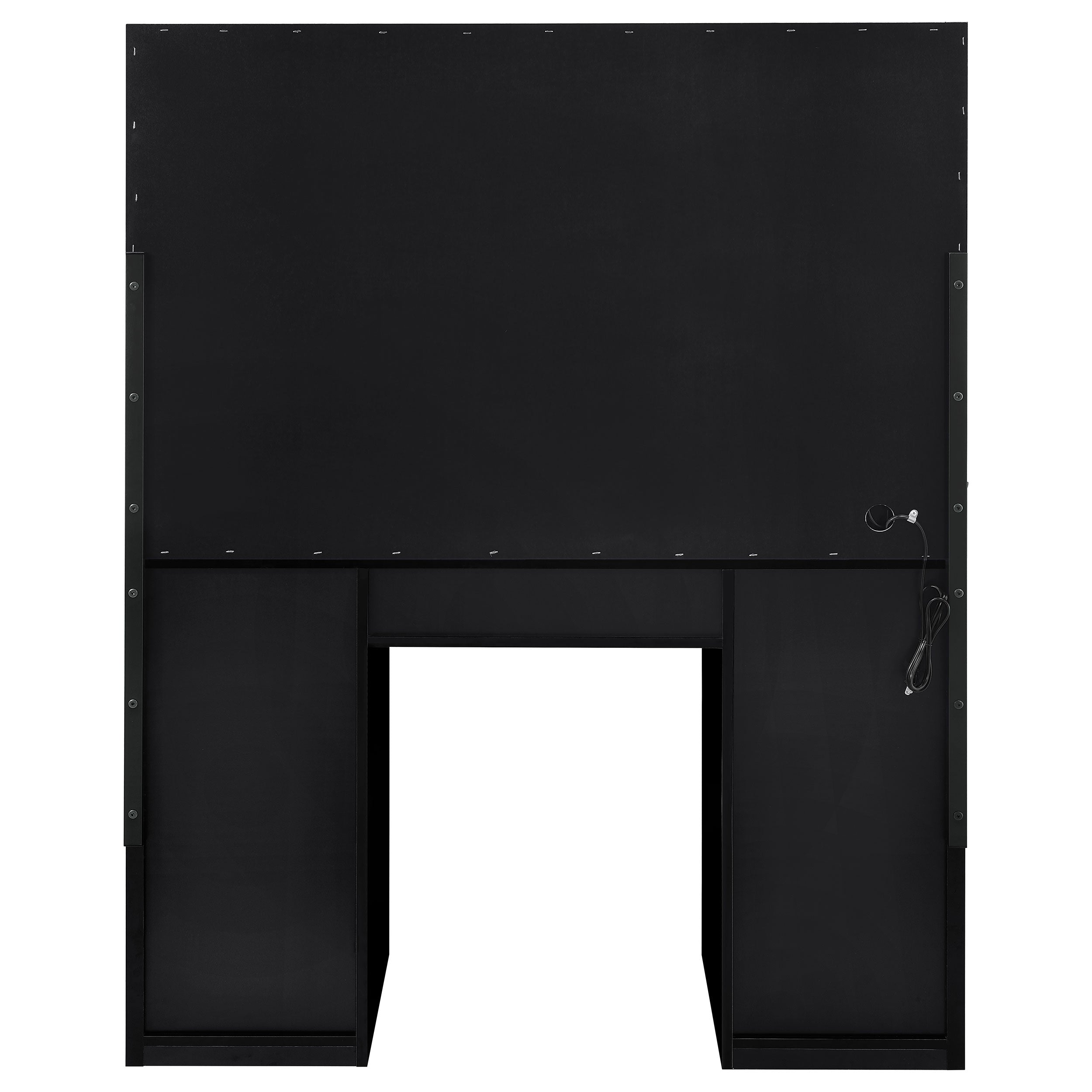 Acena Makeup Vanity Table with LED Mirror - Ideal Furniture (Fresno,CA)