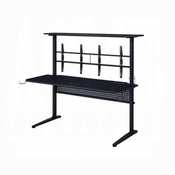 Canzi Gaming Desk With USB - Ideal Furniture (Fresno,CA)
