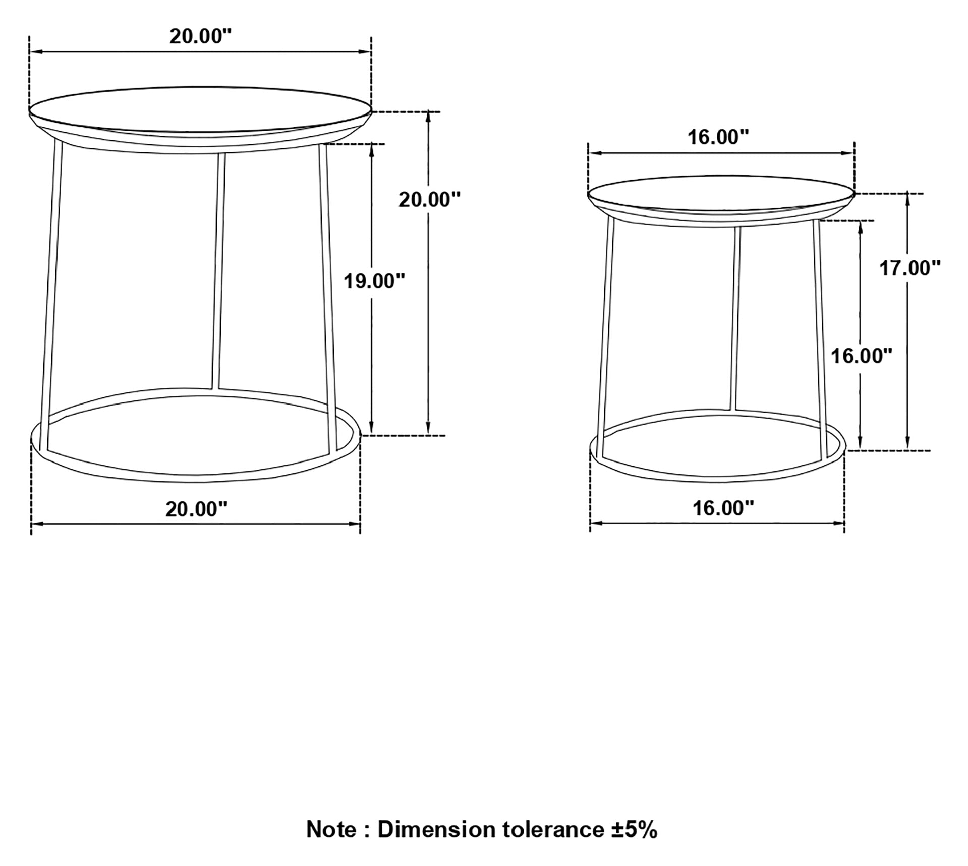 Loannis Nesting Table Set - Ideal Furniture (Fresno,CA)