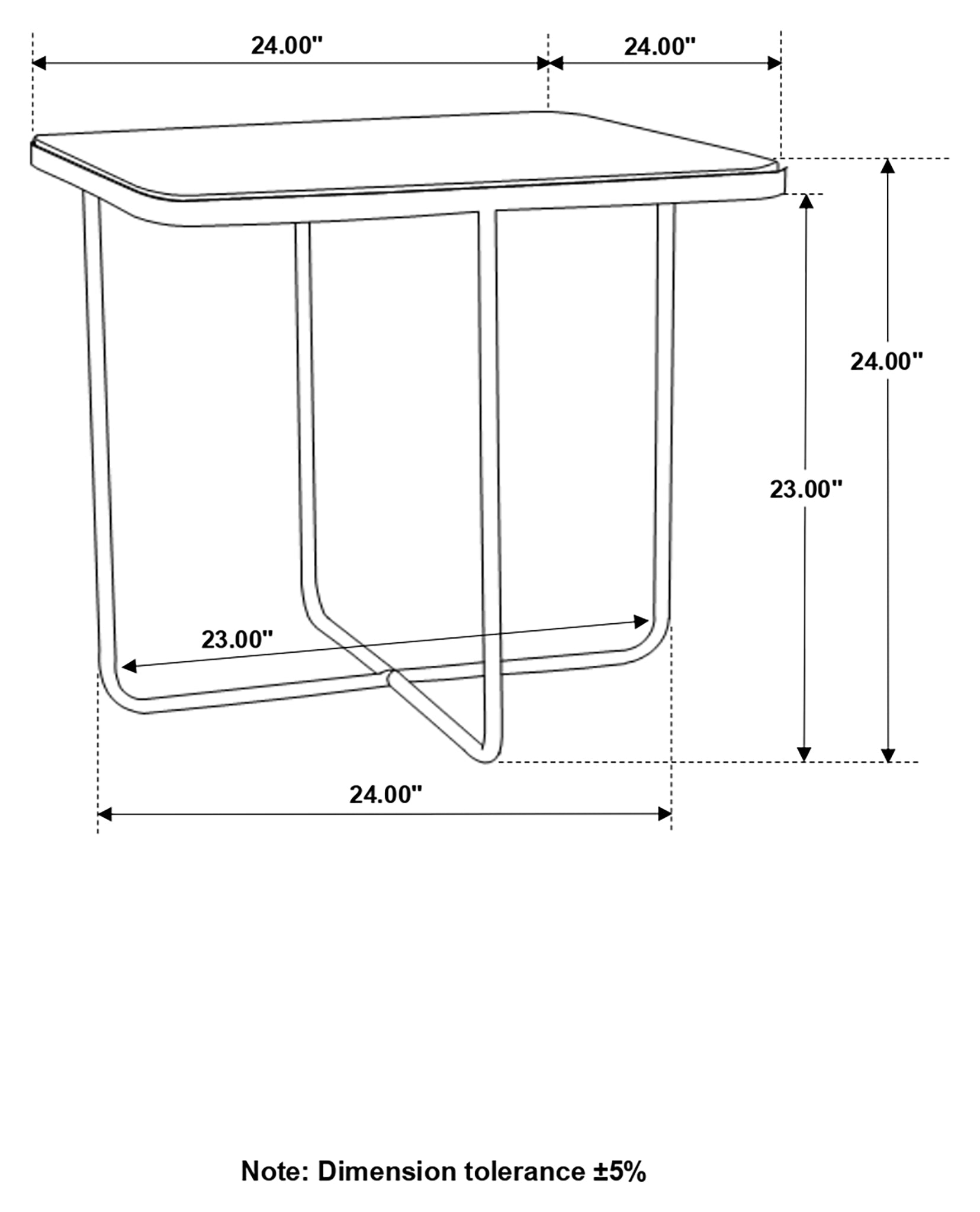 Elyna Side Table - Ideal Furniture (Fresno,CA)