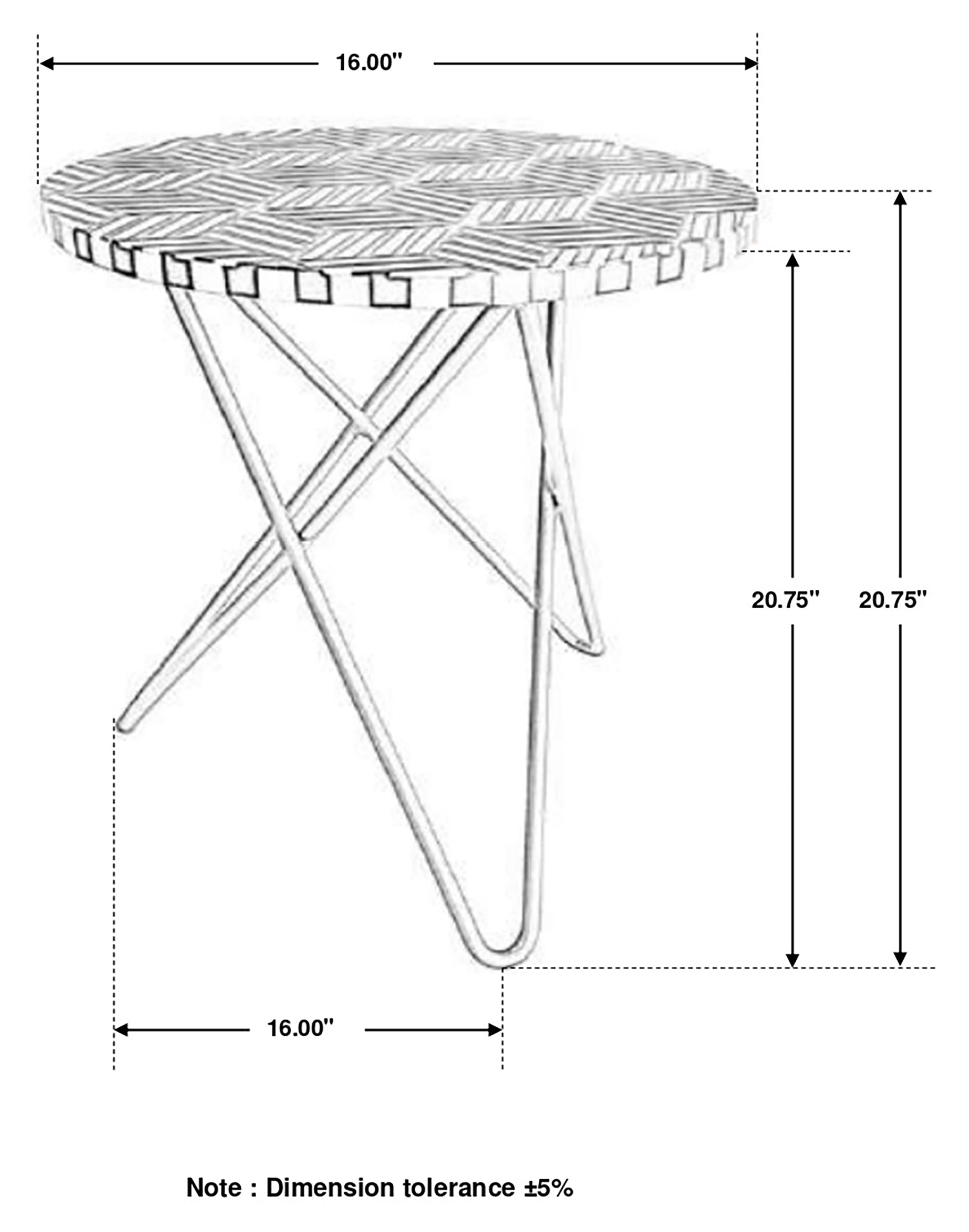 Xenia Side Table - Ideal Furniture (Fresno,CA)