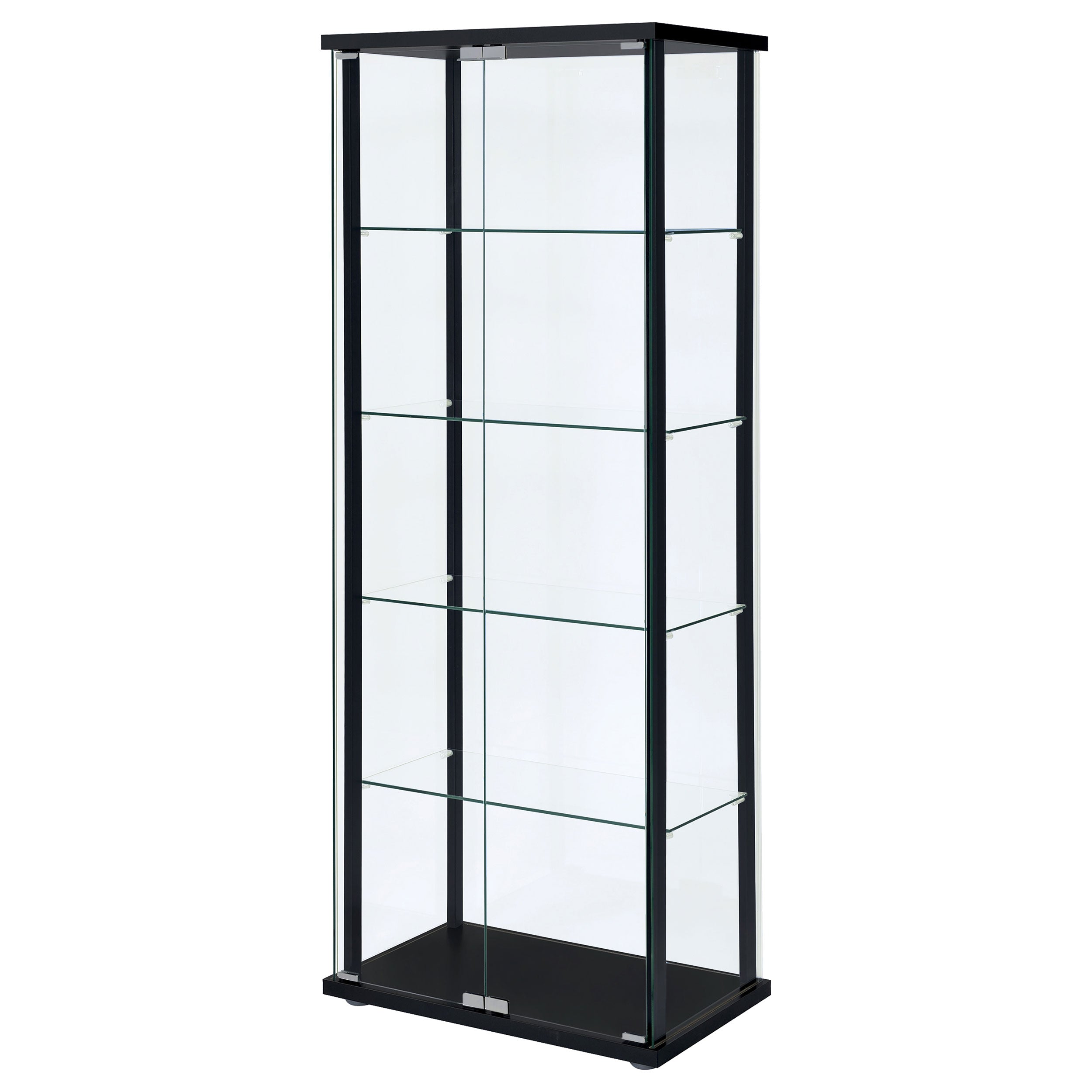 Delphinium Curio Cabinet - Ideal Furniture (Fresno,CA)
