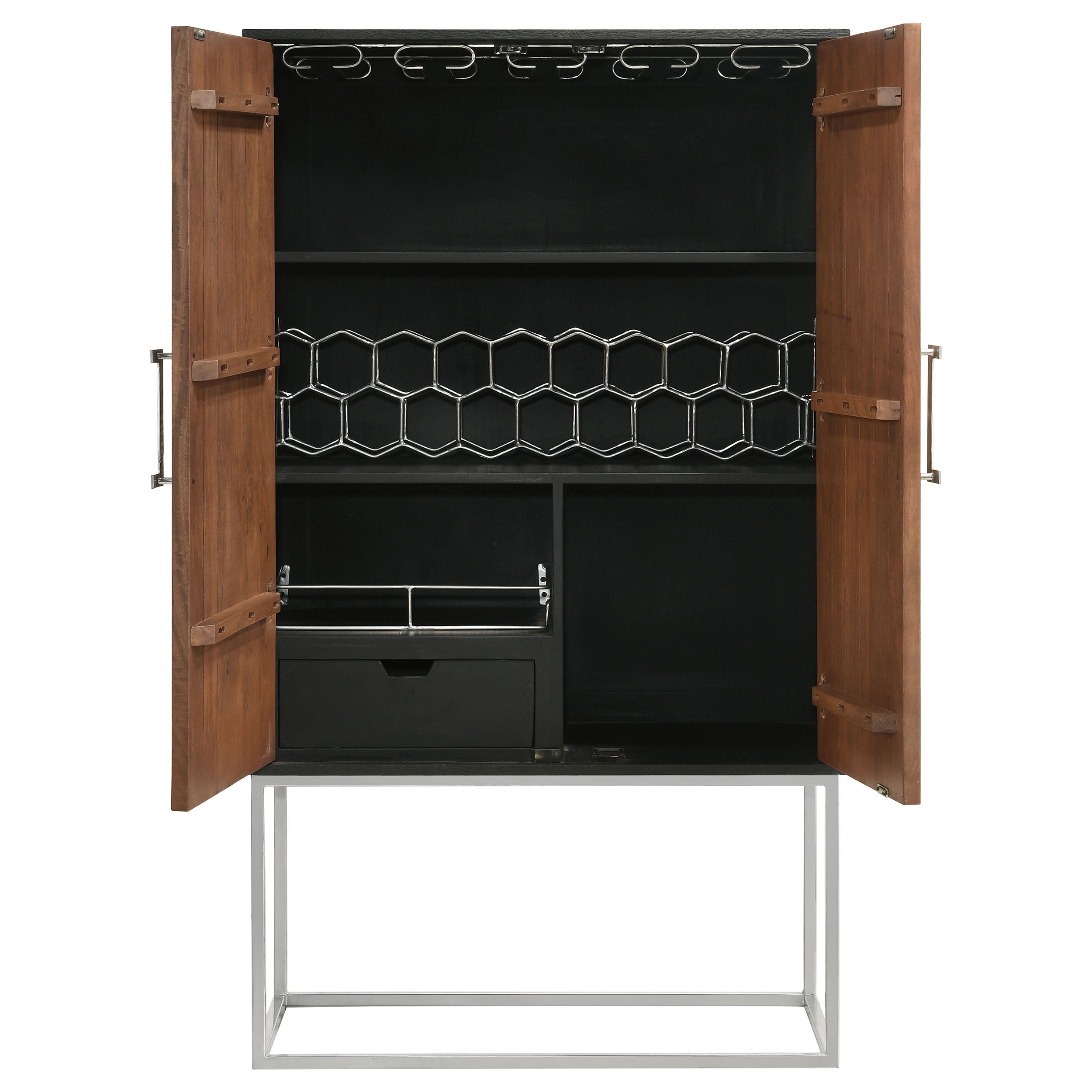 Borman Bar Cabinet - Ideal Furniture (Fresno,CA)