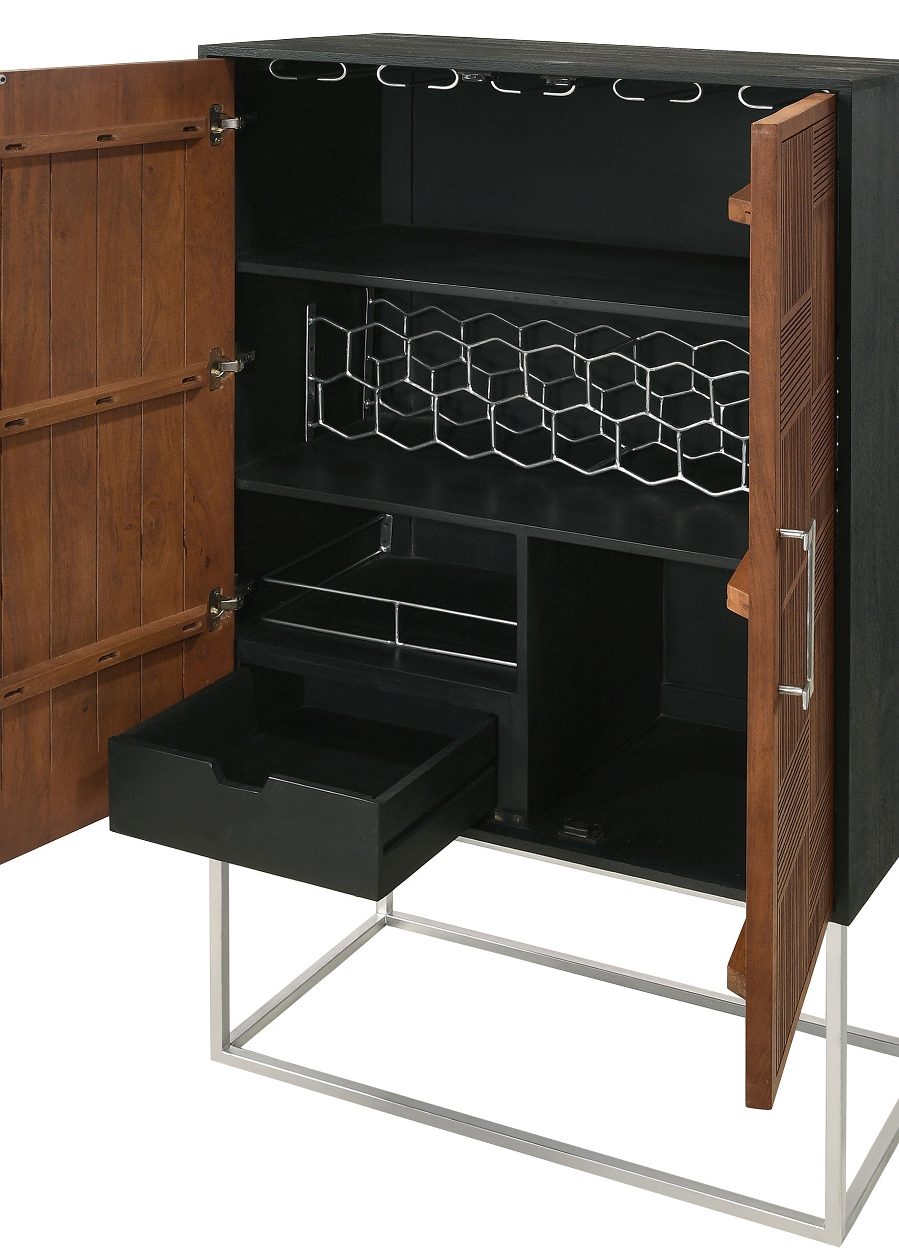 Borman Bar Cabinet - Ideal Furniture (Fresno,CA)